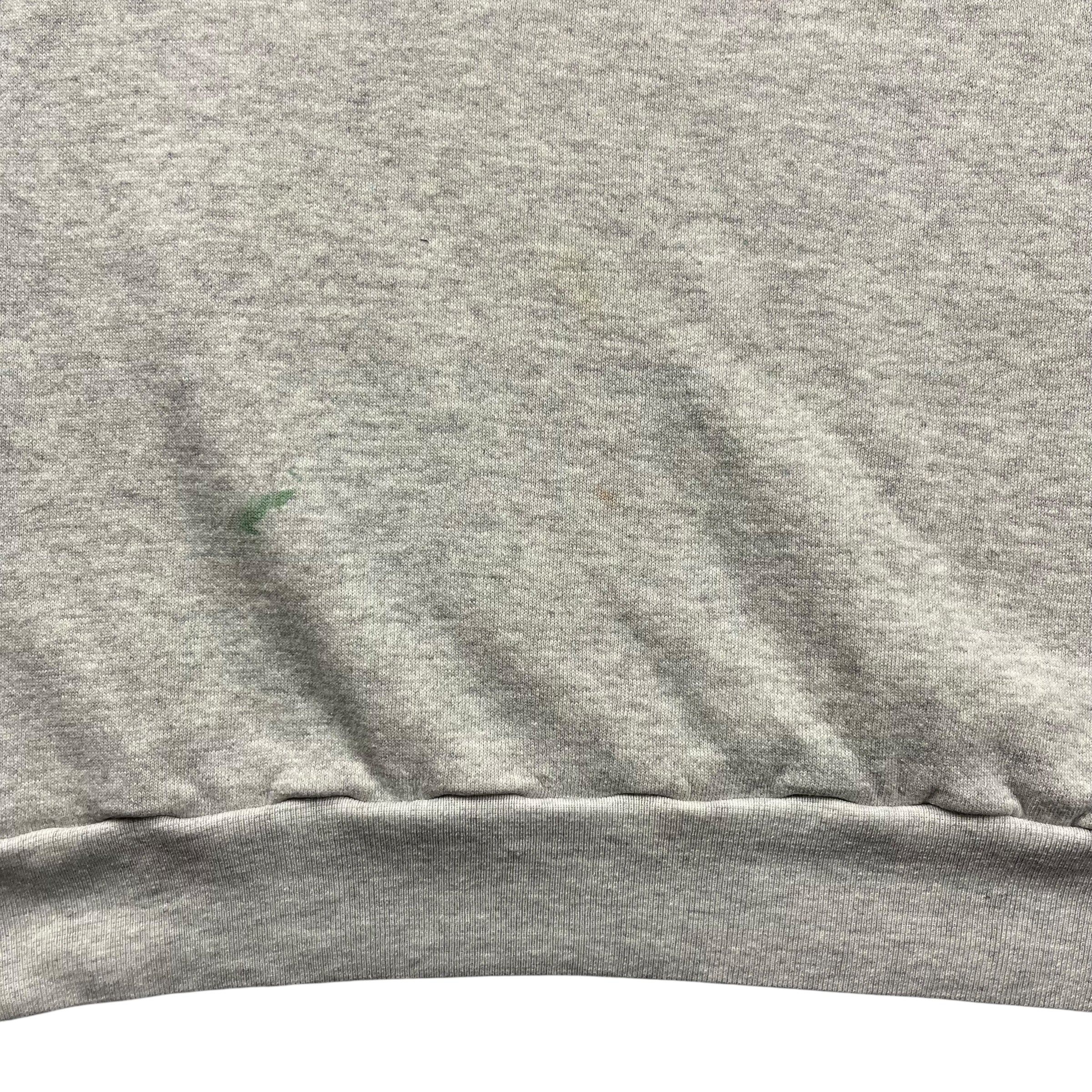 Vintage Carolina Panthers Crewneck Light Grey