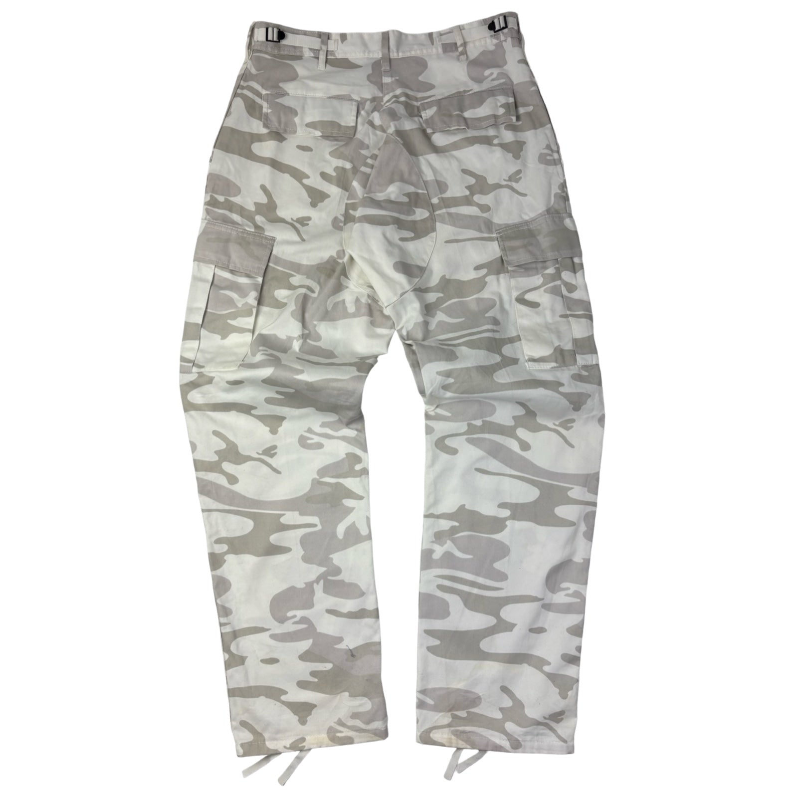 Vintage Snow Camouflage ROTHCO Adjustable Cargo Pants