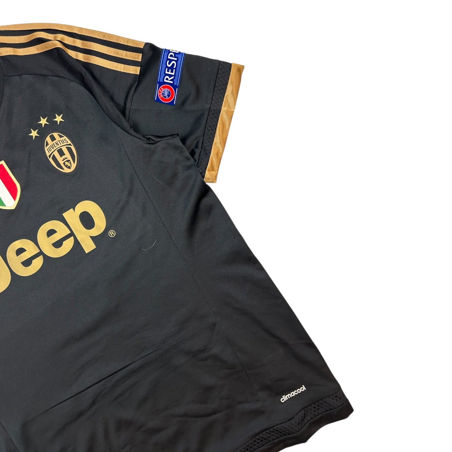 Adidas Juventus Giorgio Chiellini Home Jersey Black/Gold
