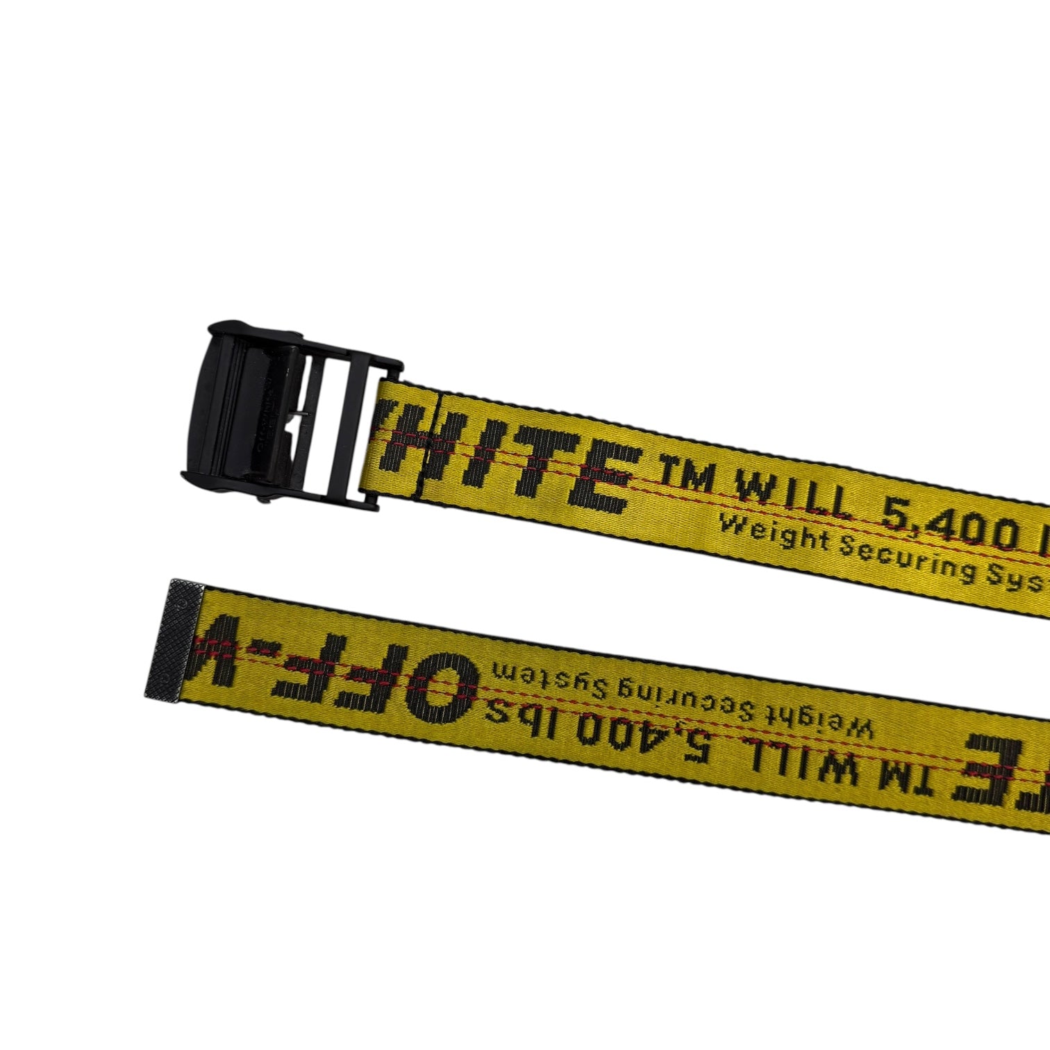Off-White Industrial Logo Belt
