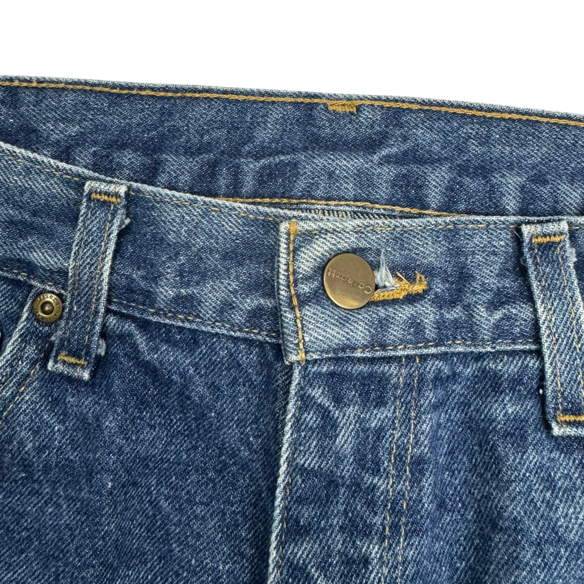 Carhartt Blue Wash Denim Bottoms