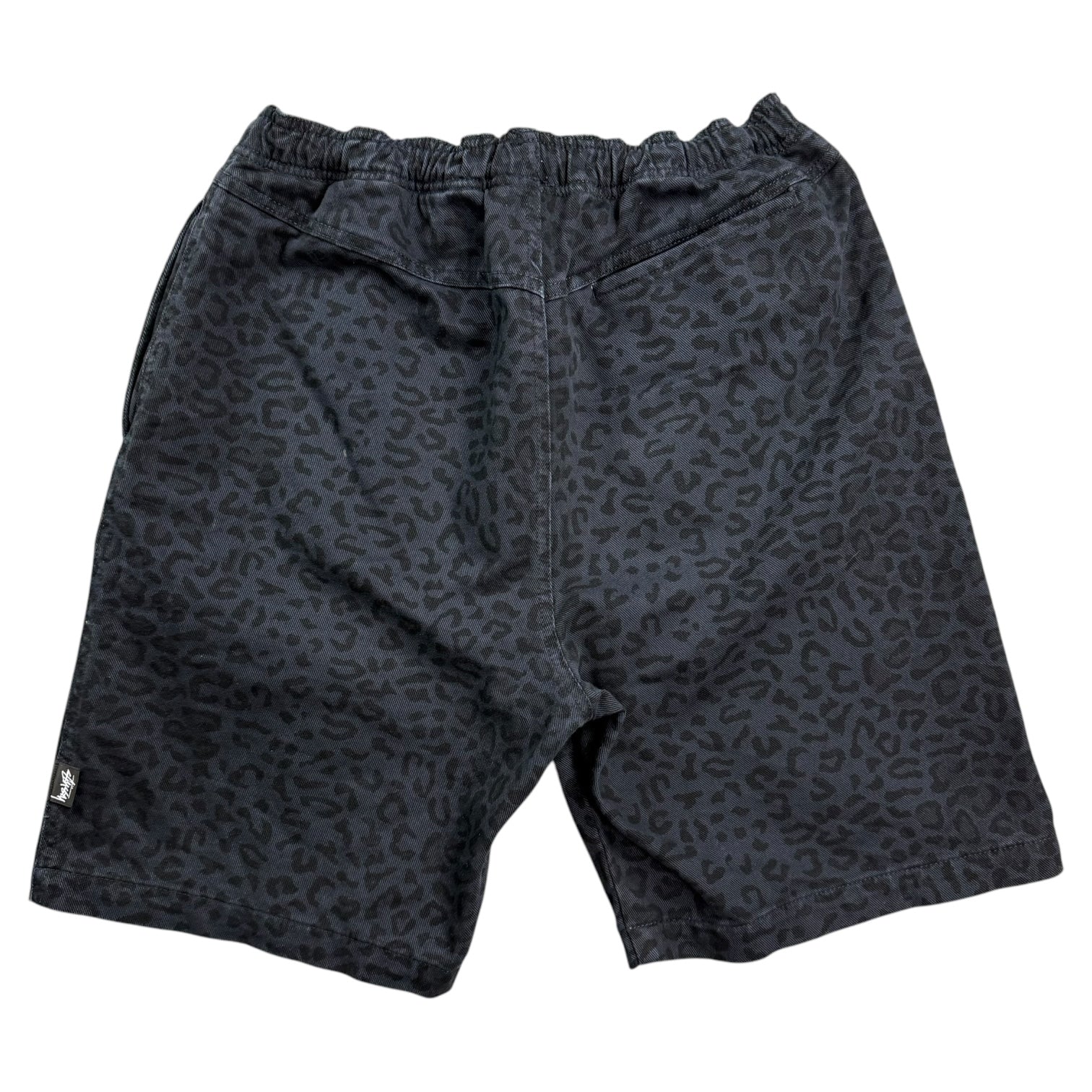 Stussy Leopard Beach Shorts Black