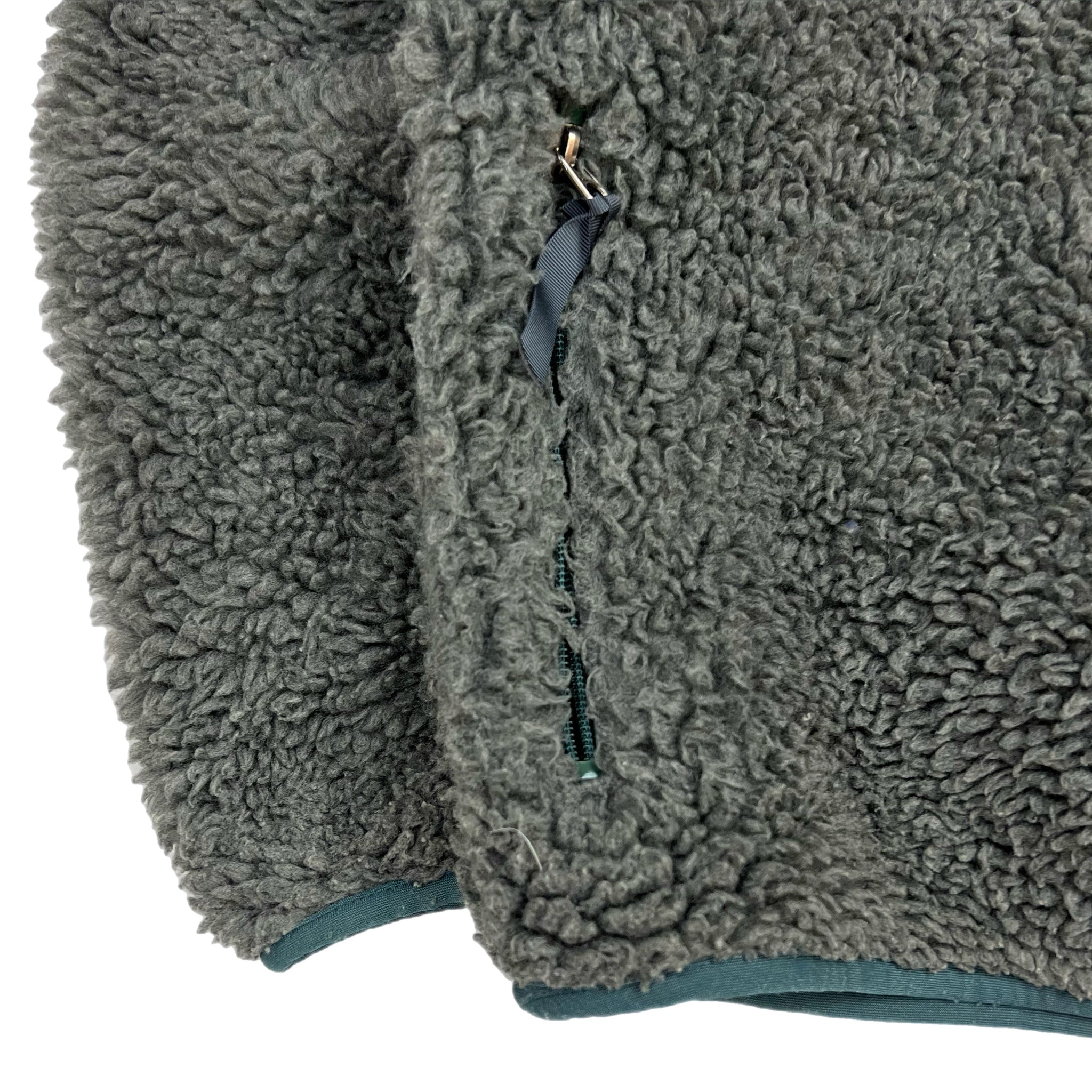 Vintage 1989 Patagonia Retro Deep Pile Fleece Charcoal