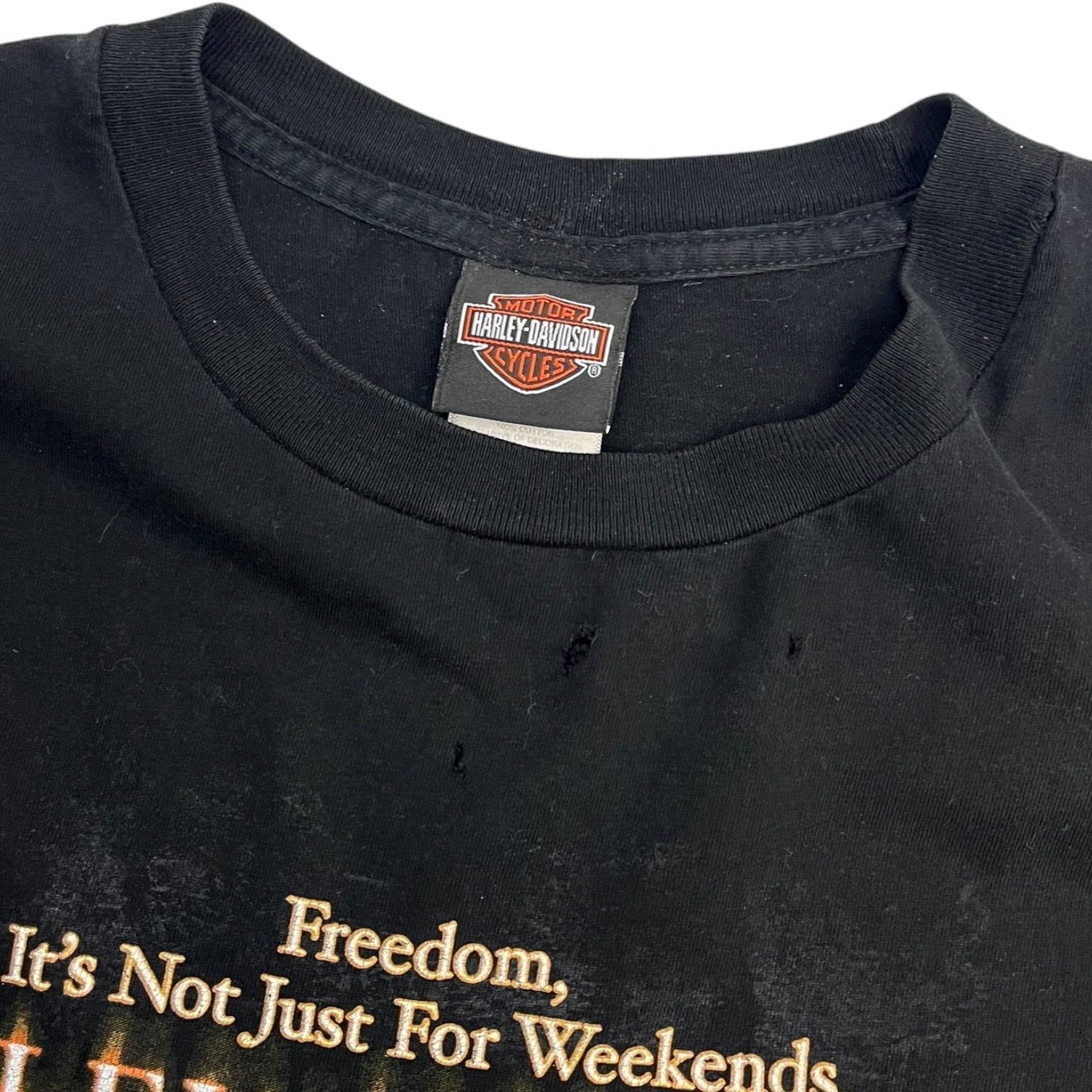 Harley Davidson Washington Twilight Font T-Shirt