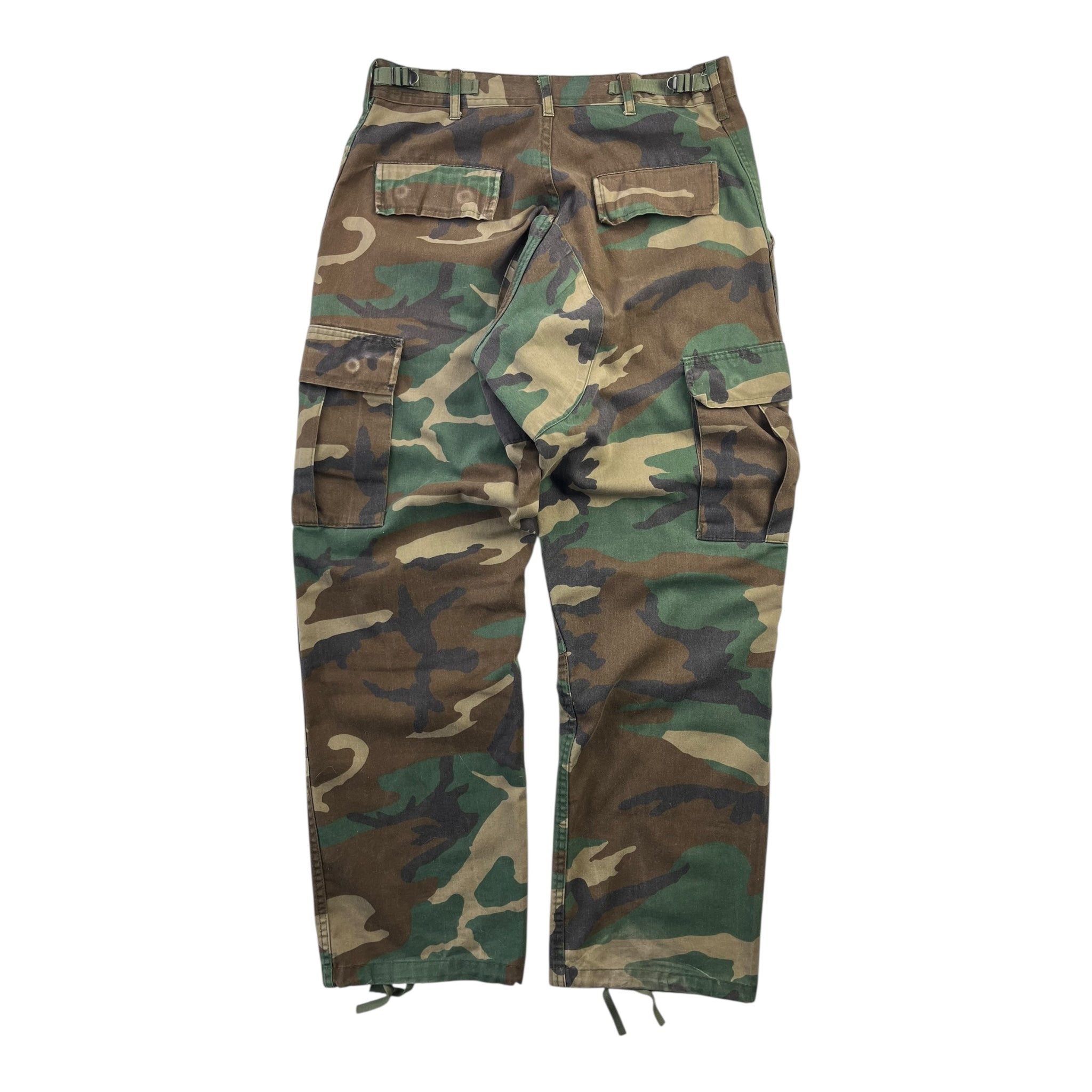 Vintage Woodland Camo Cargo Pants