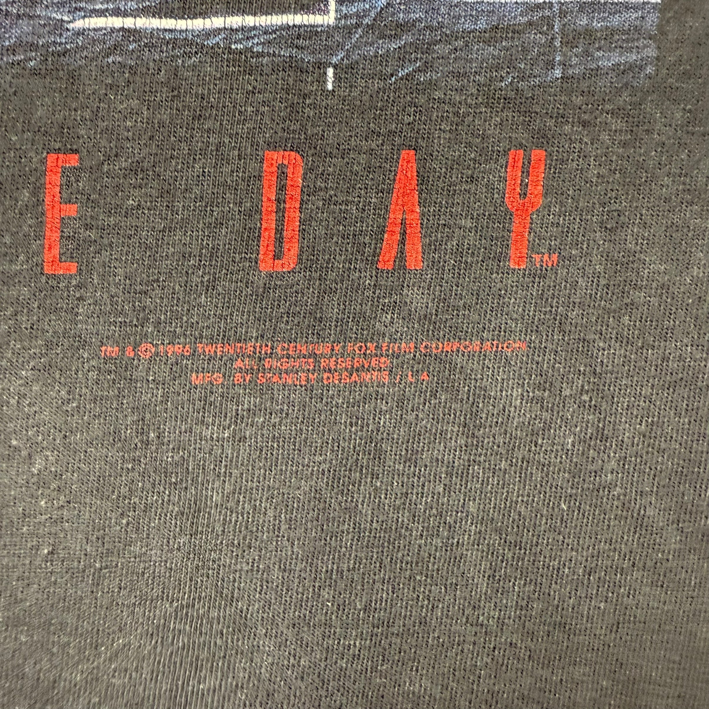 1996 Stanley Desantis Independence Day Tee Black