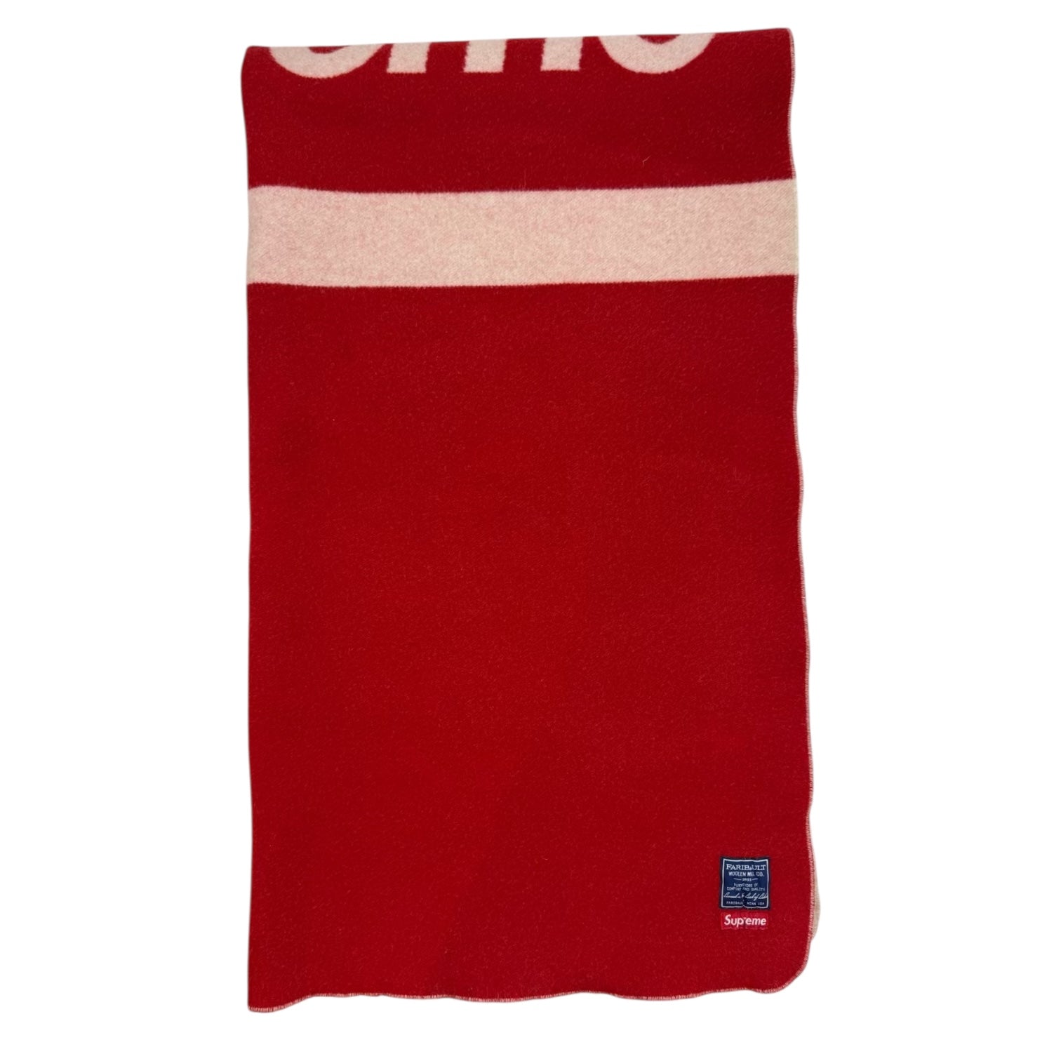 Supreme x Faribault Box Logo Blanket Red