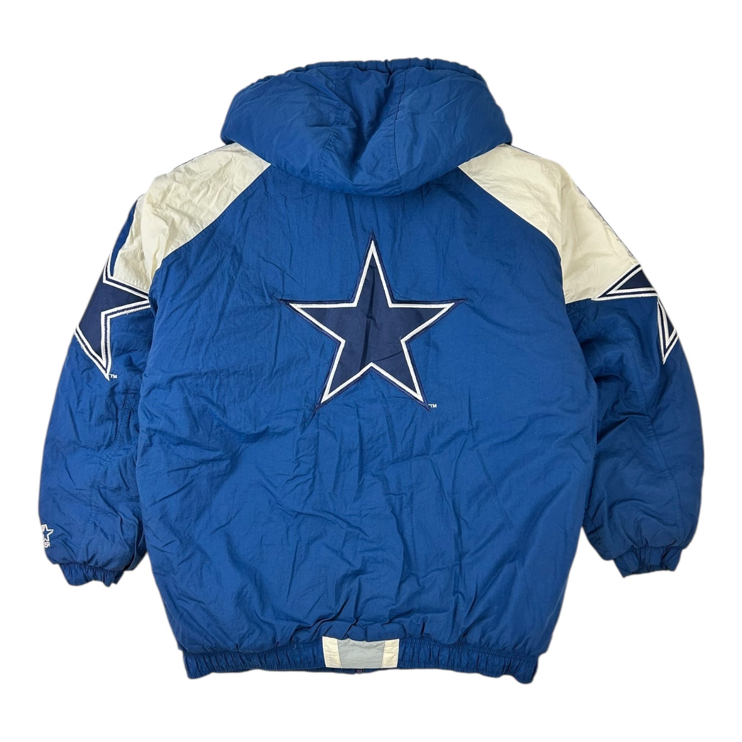 Vintage Starter Dallas Cowboys Jacket Blue/White