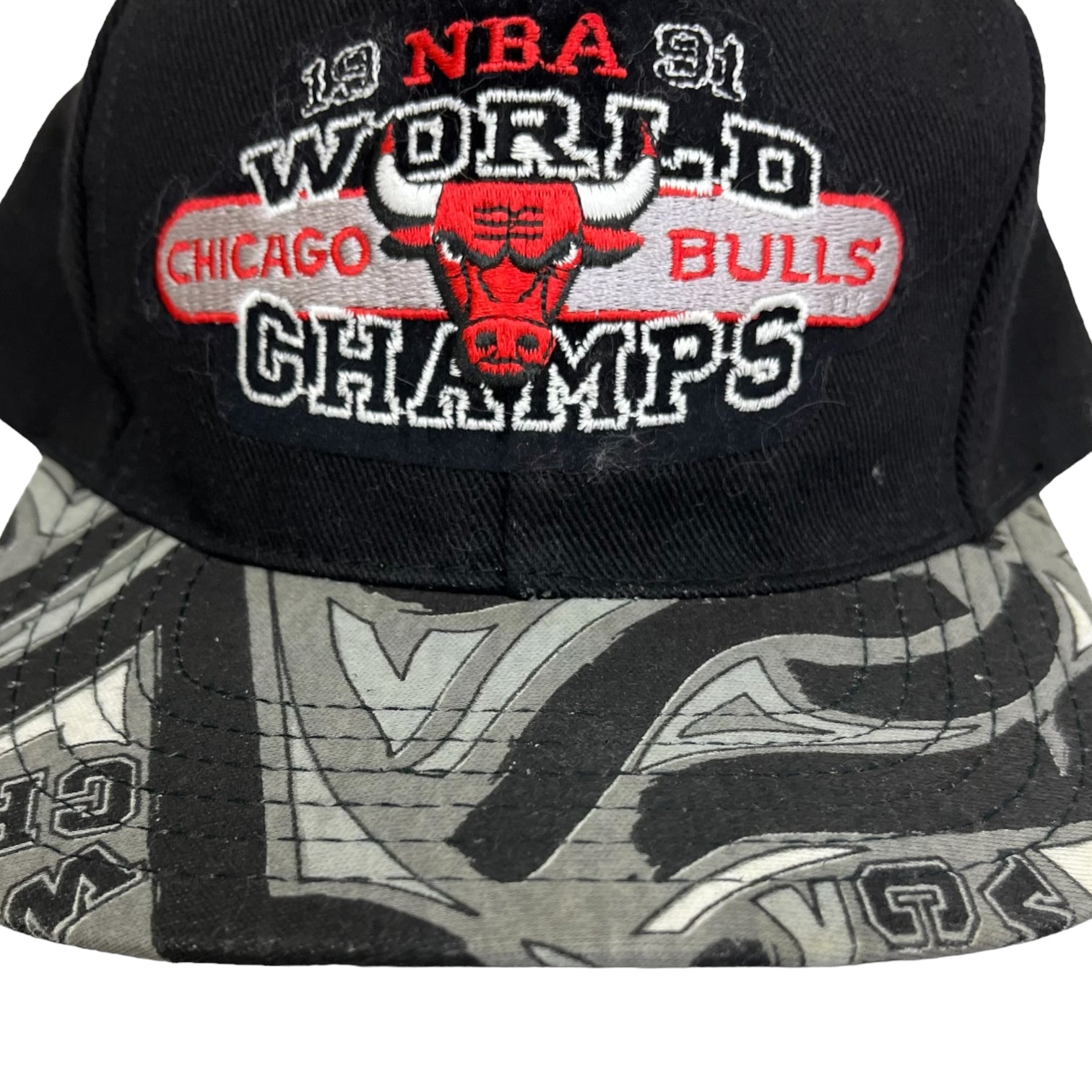 1991 Bulls World Champs Snapback - Chicago Basketball Hat