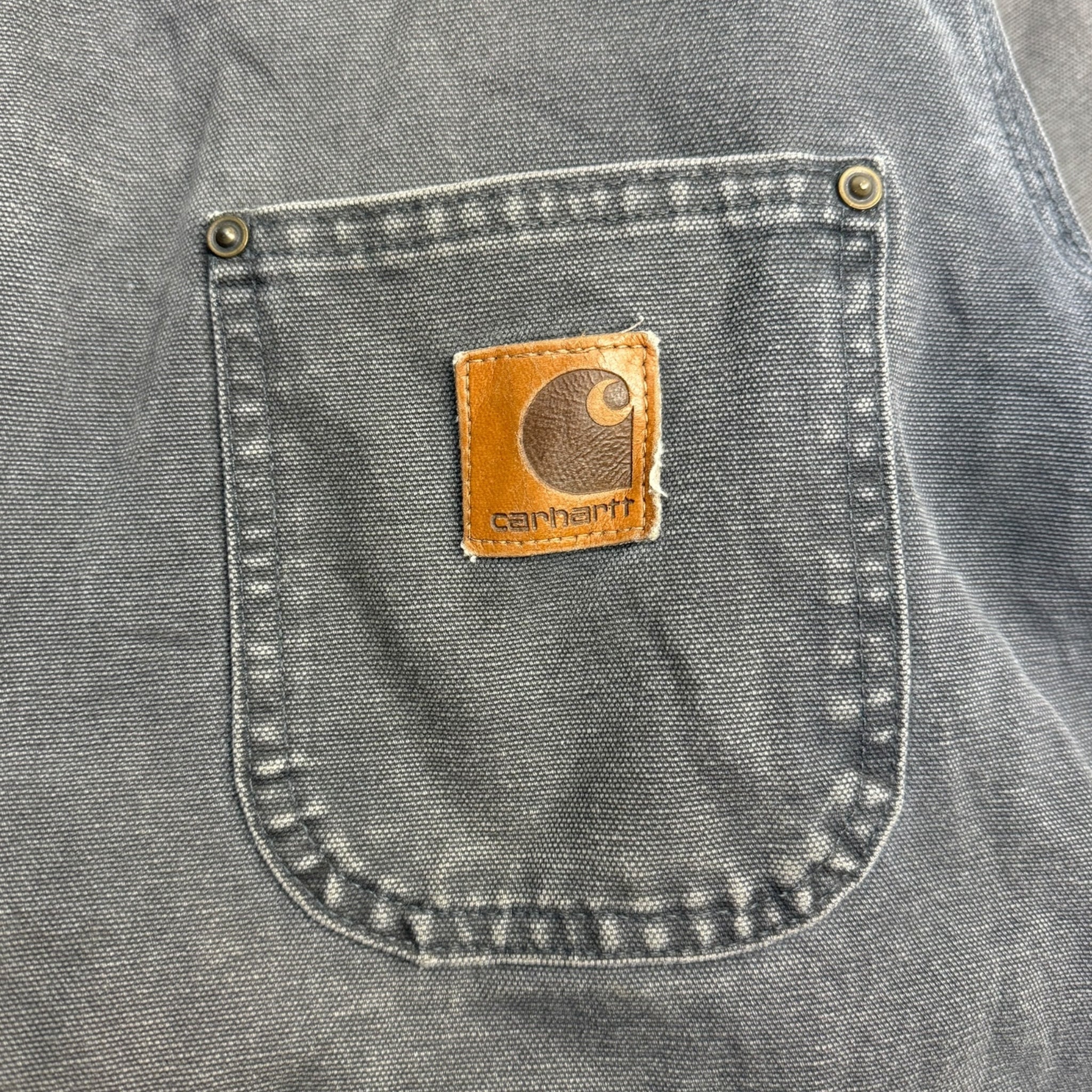 Carhartt C02 Chore Jacket Coat Faded Grey