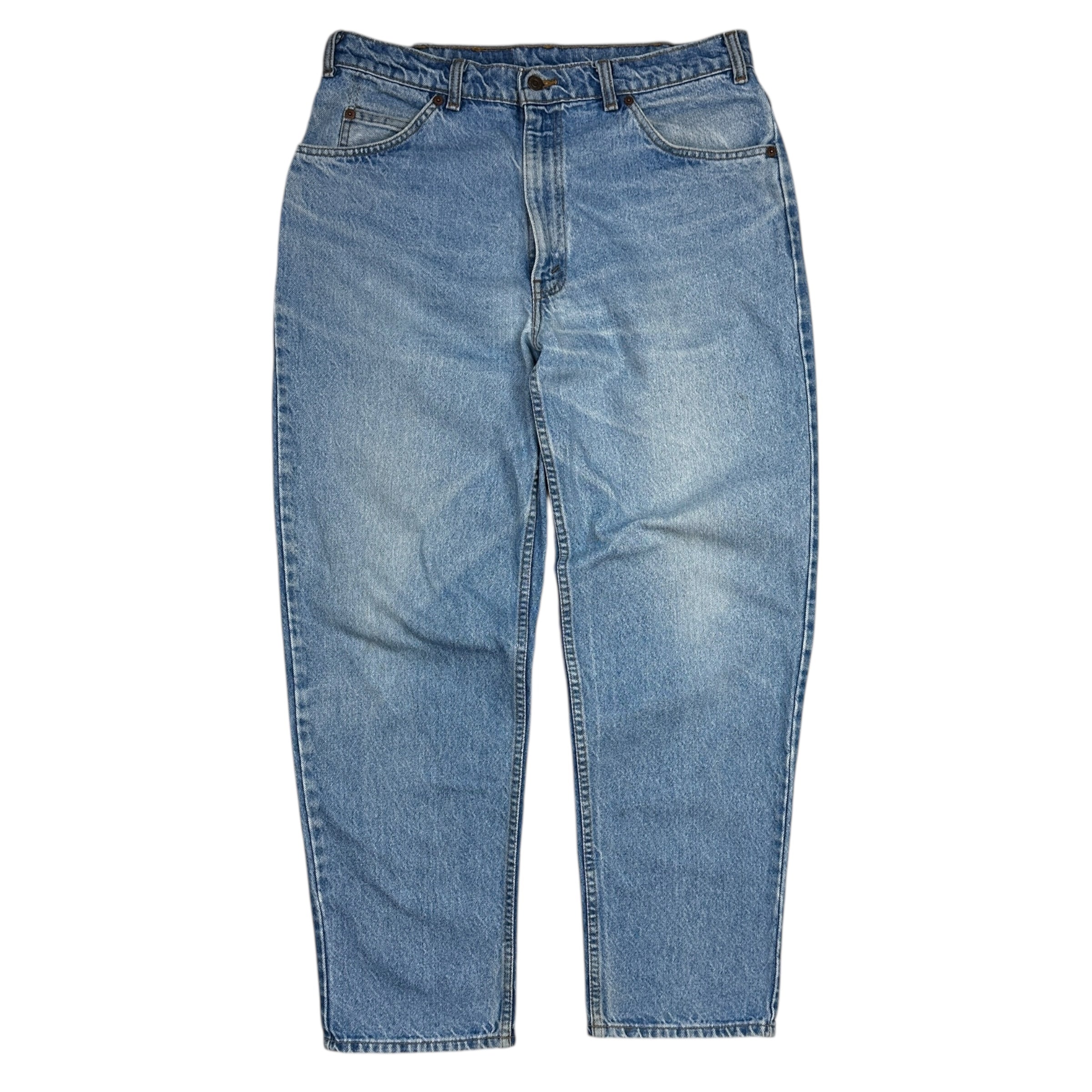 Vintage Levis Orange Tab 506 Light Wash Denim