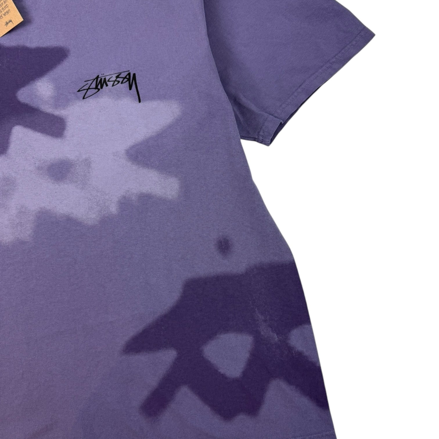 Stussy Low Tide Pigment Dyed T-Shirt Grape
