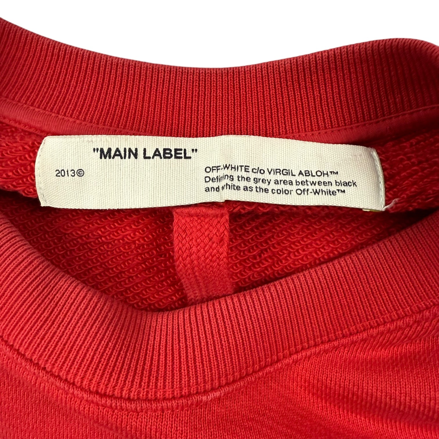 Off-White Crewneck Red