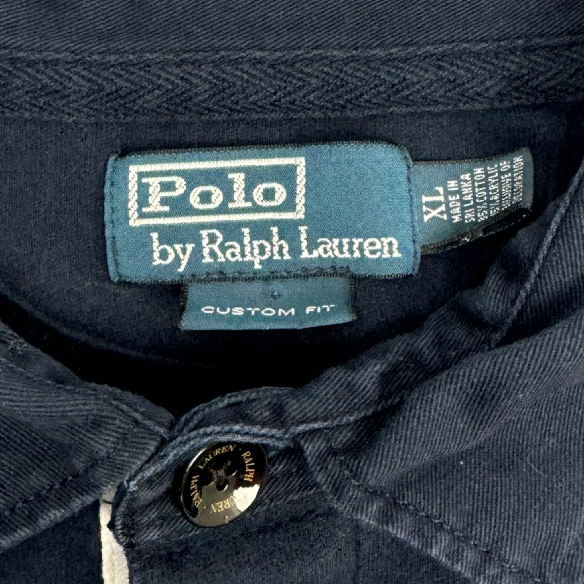 Vintage Polo Ralph Lauren Snow Challenge Collared Sweater
