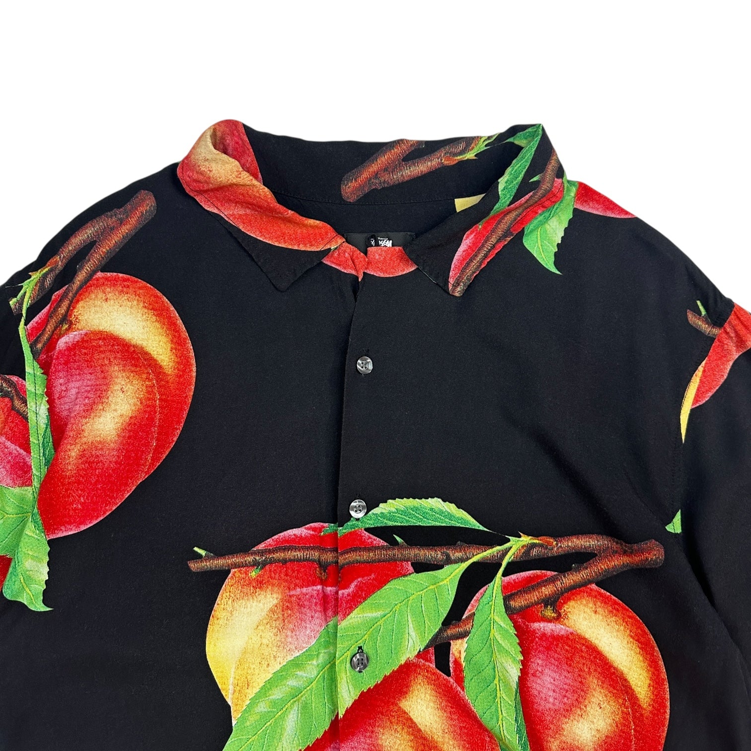 Stussy Rayon Peach Button Up