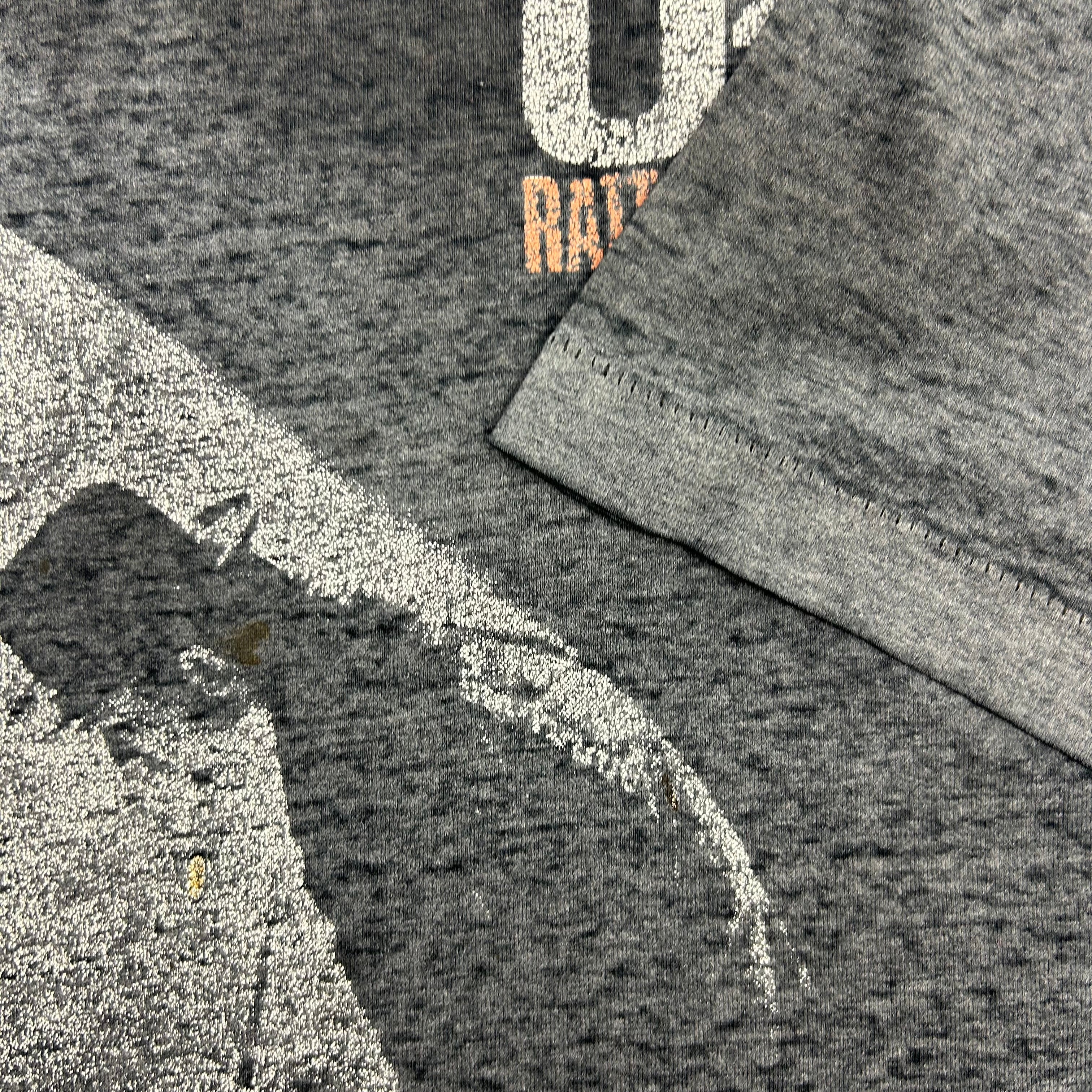 1988 U2 Rattle And Hum Distressed Tour Tee
