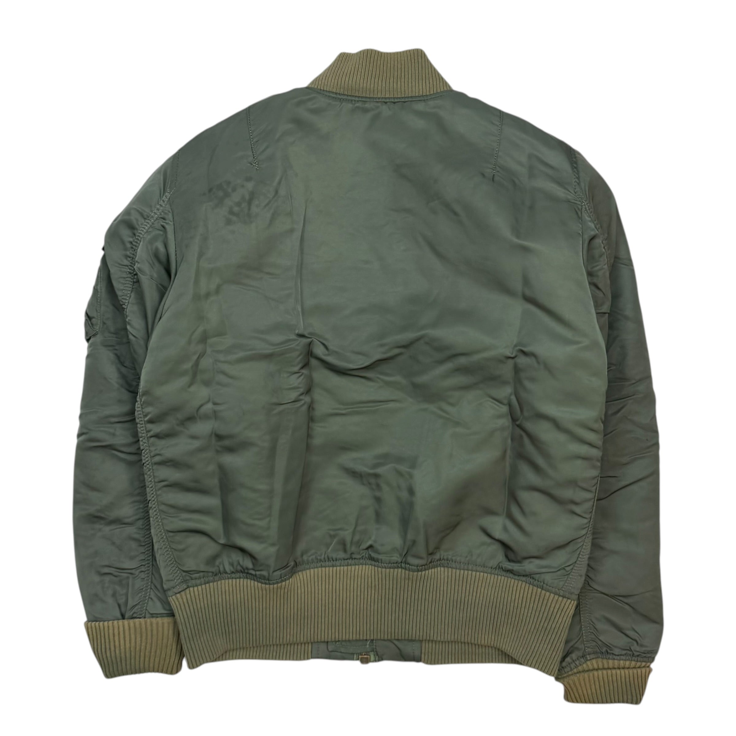 Vintage Alpha Industries MA-1 Bomber Jacket Army Green