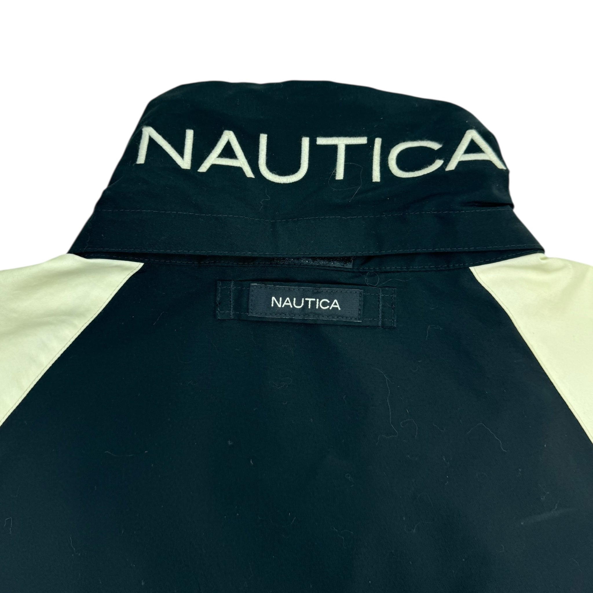 Vintage Nautica Malibu Triatholon Colorblock Zip Up Jacket