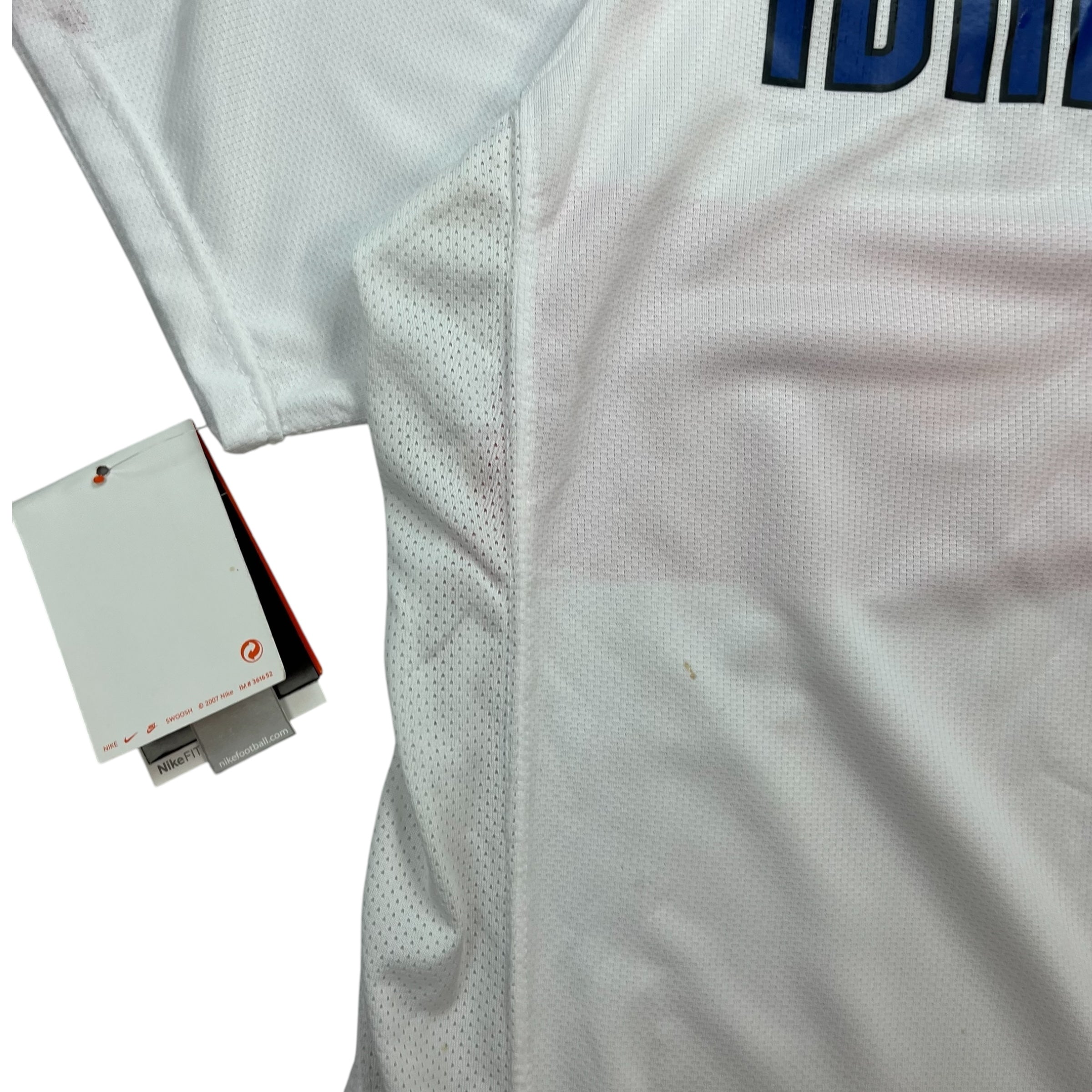 2007 Zlatan Ibramihovich Inter Milan Autographed Jersey White