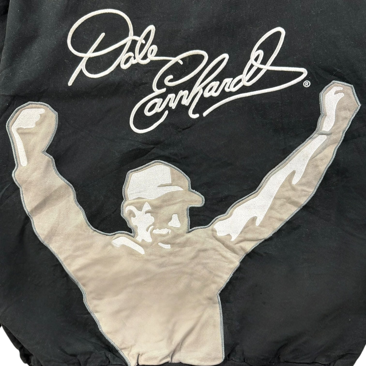 Vintage Chase Aunthentics Dale Earnhardt ‘The Intimidator’ Race Jacket Black