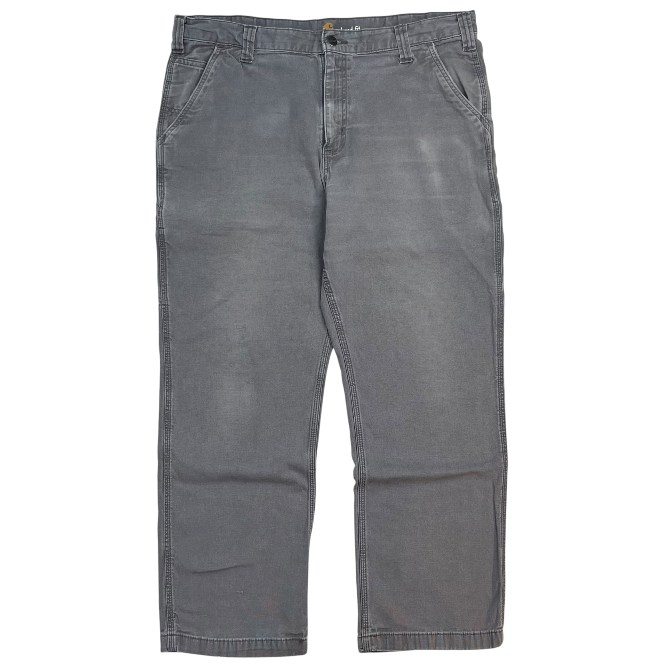Vintage Carhartt Dungaree Pants Light Grey