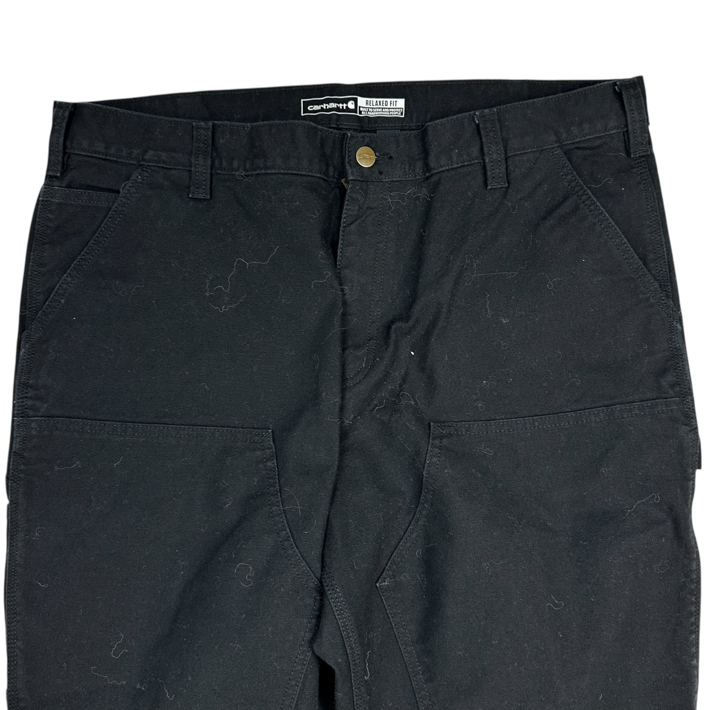 Carhartt Double Knee Cargo Pants Black