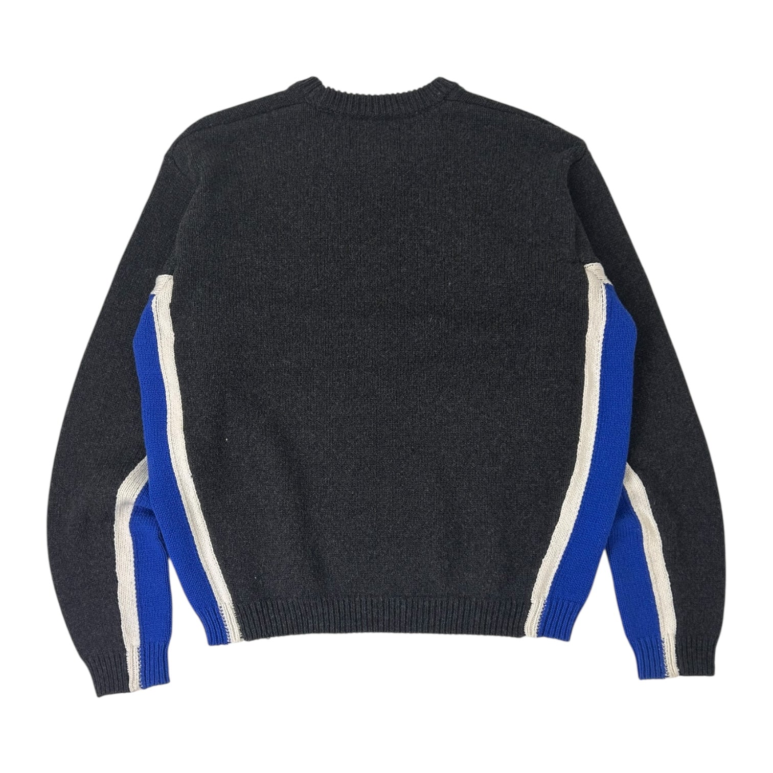Stussy Contrast Crewneck Charcoal