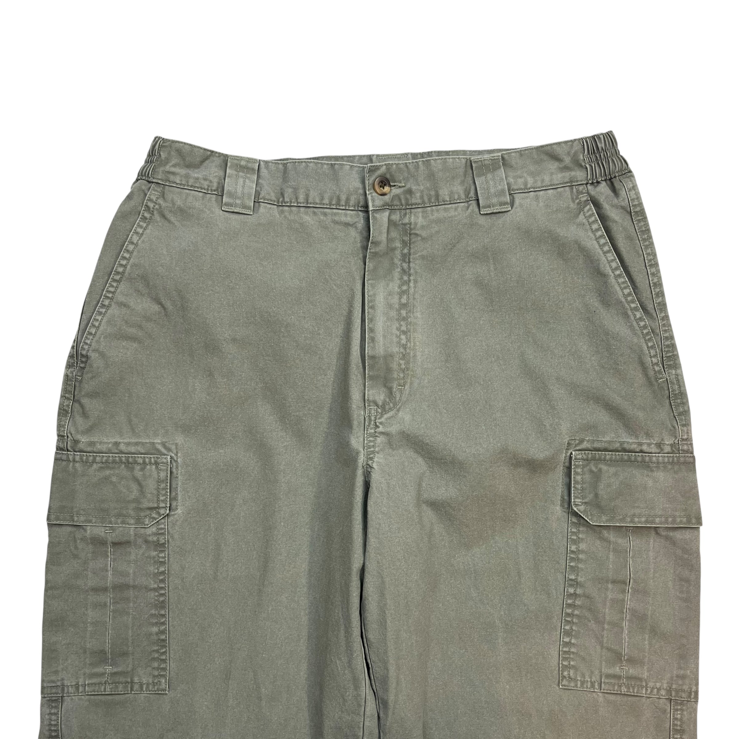 Vintage LL Bean Cargo Pants Army Green