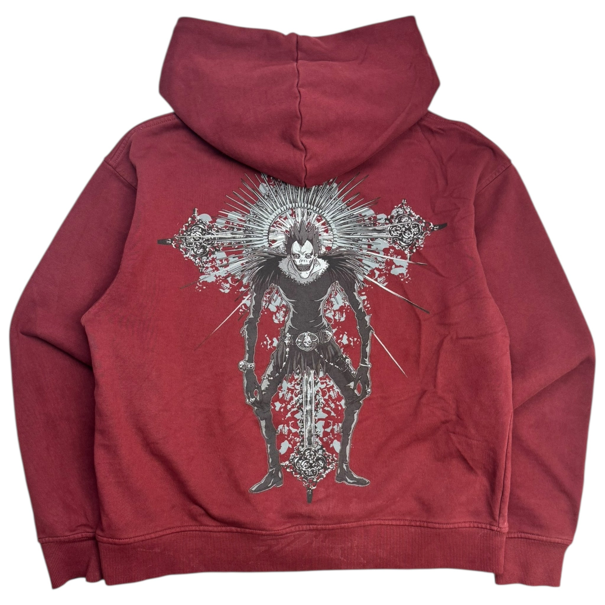 Revenge Ryuk Death Note Hoodie Dark Red