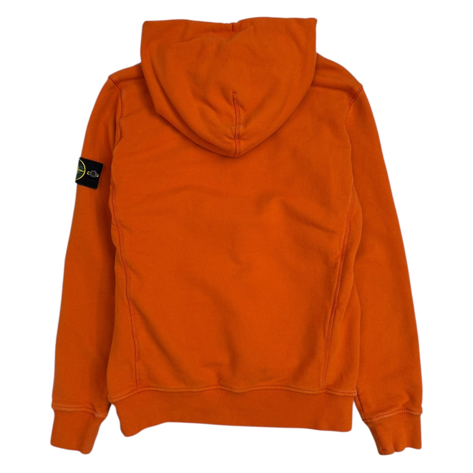 Stone Island Pull Over Hoodie Orange