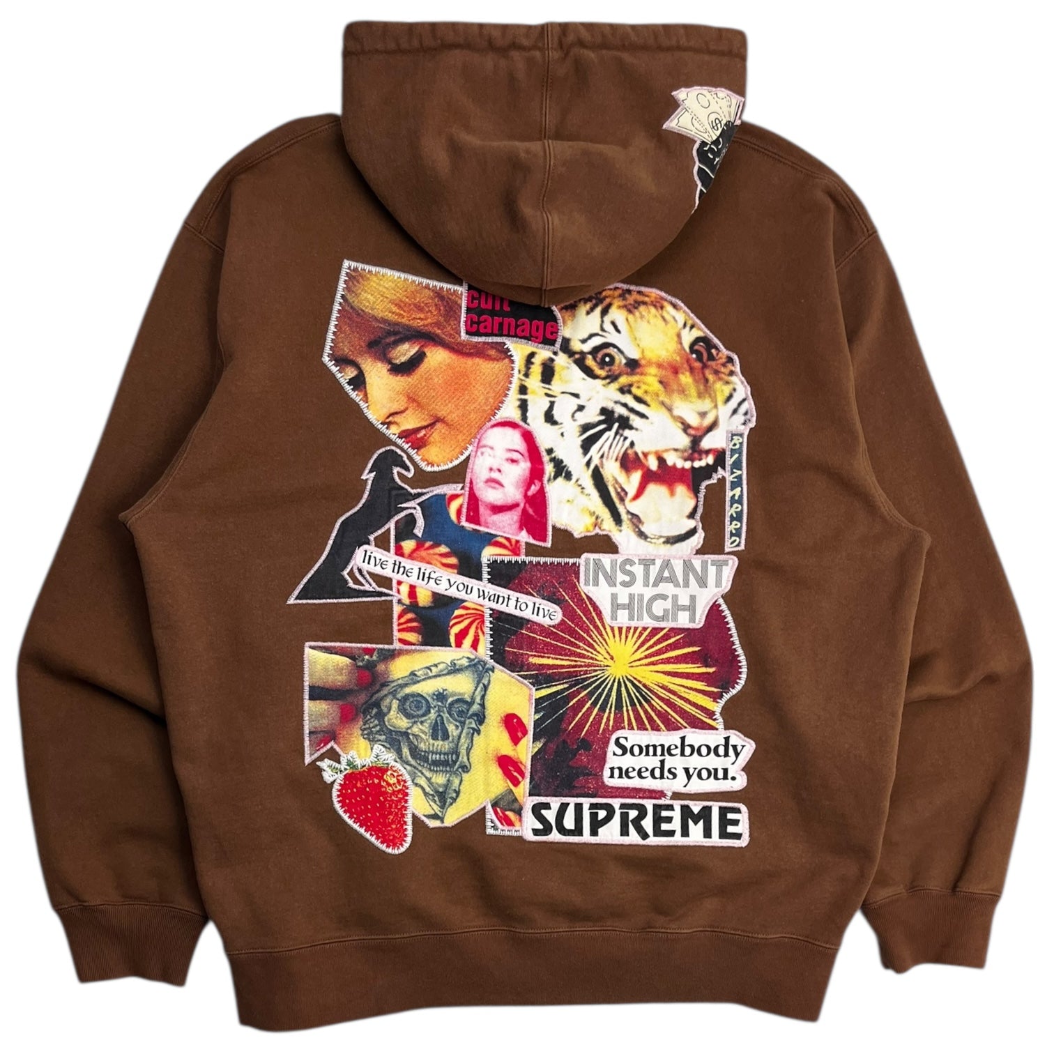 Supreme Instant High Patches Hoodie