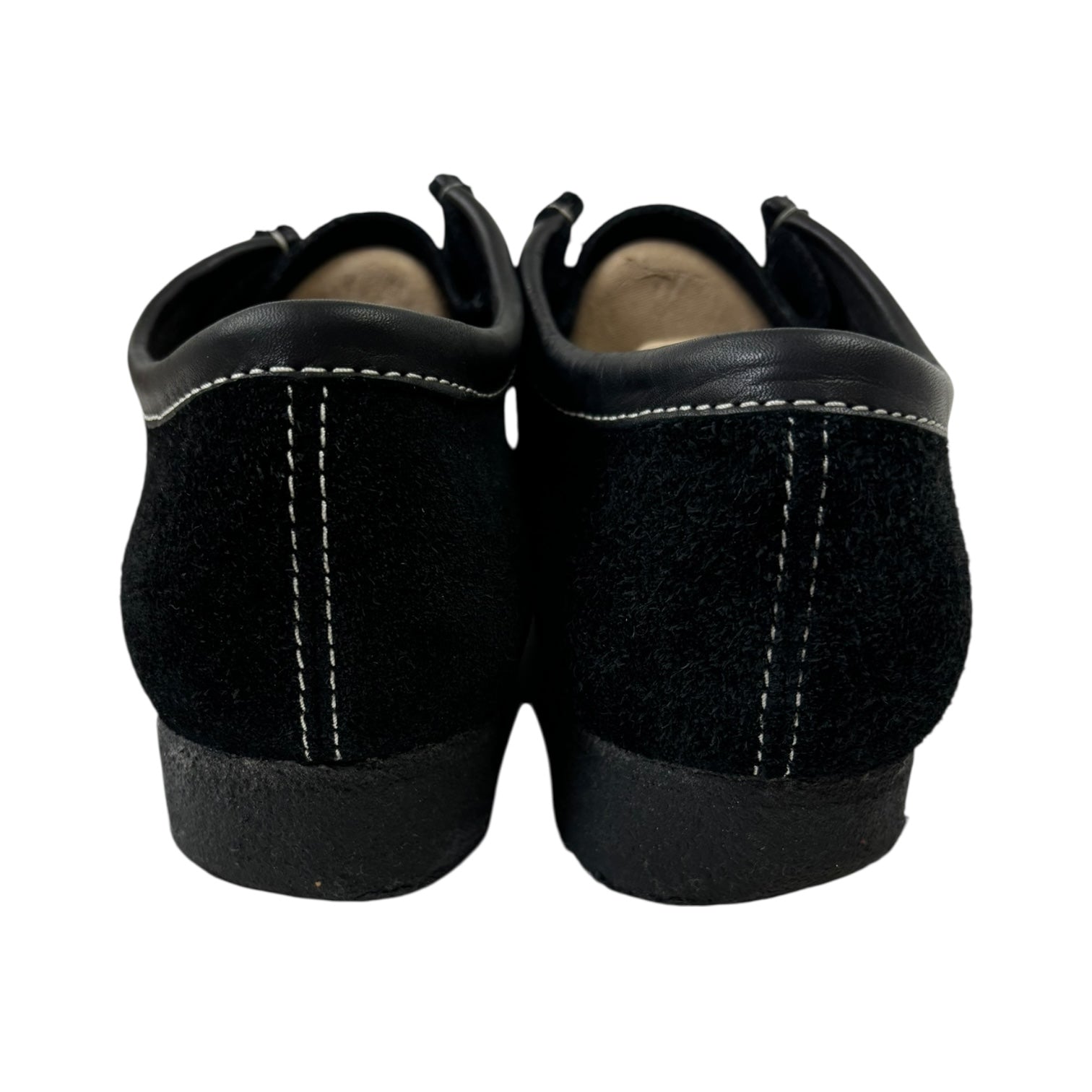 Stussy x Clark’s Original Embroidered Wallabees Black (Used)