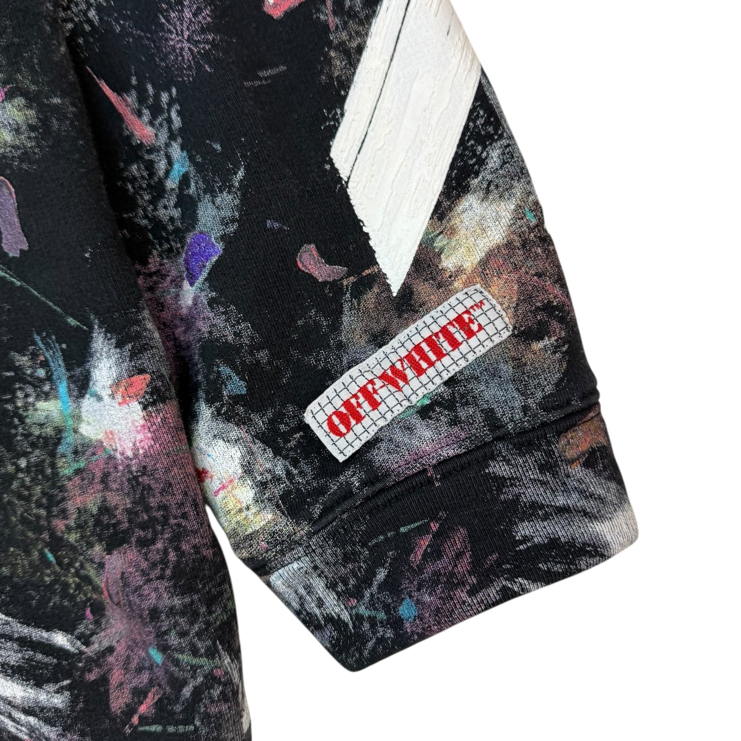 Off-White Galaxy Brushed Hoodie Black