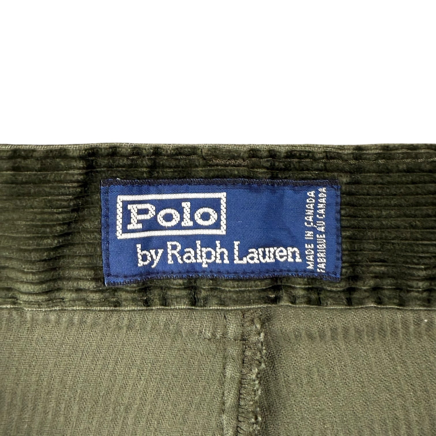 Vintage Polo Ralph Lauren Polo Cords Corduroy Pants Green