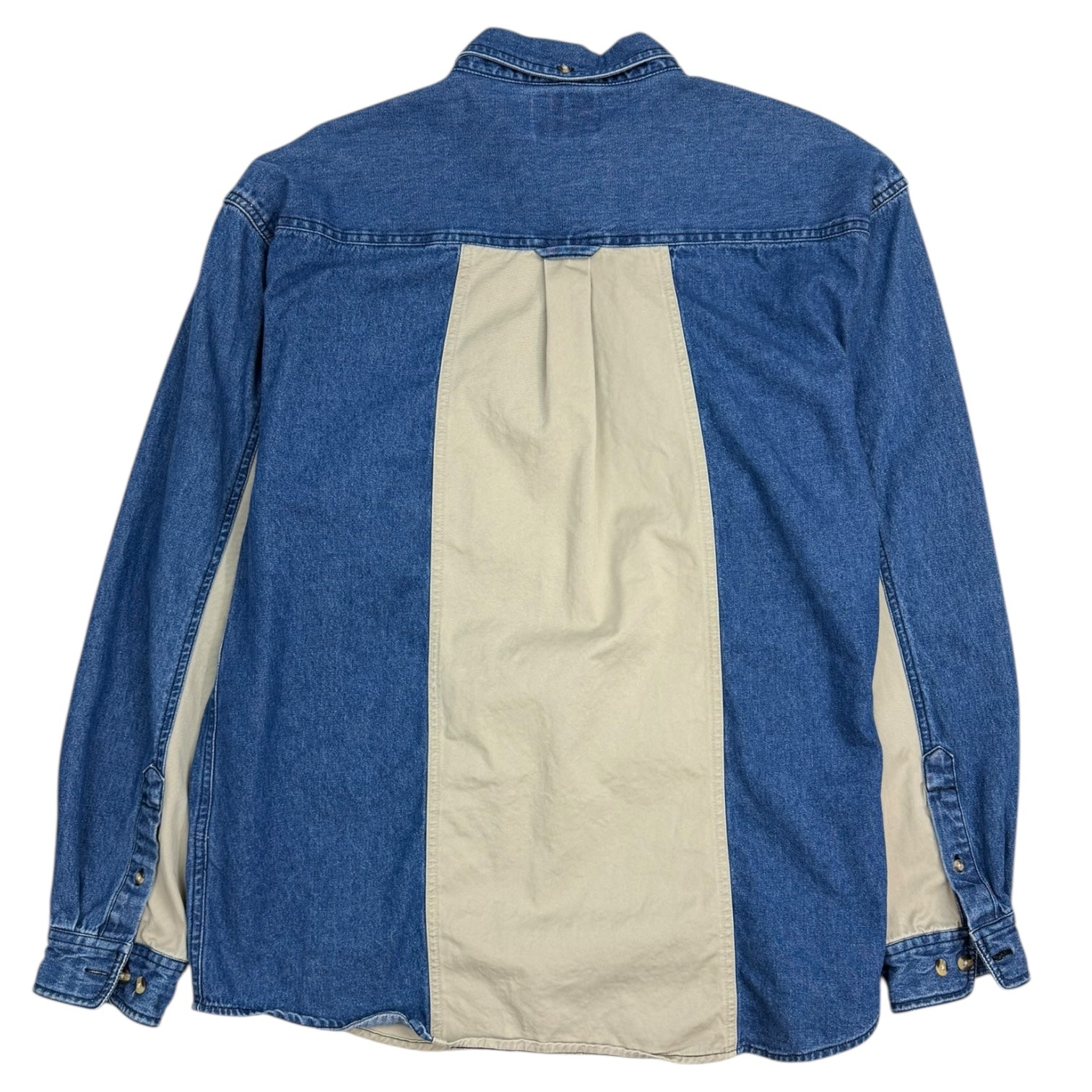 Vintage Buffalo Station Denim Button Up Shirt