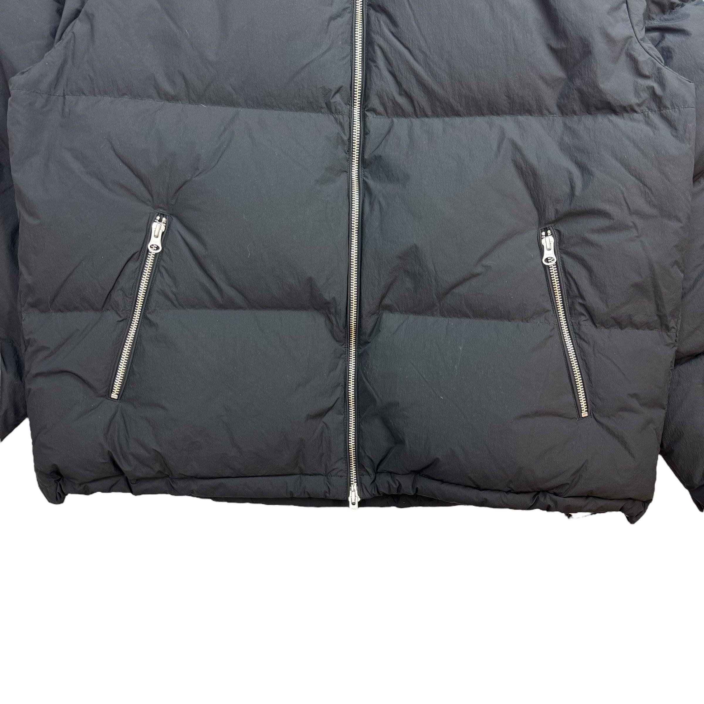 Stussy Nylon Down Puffer Jacket Black