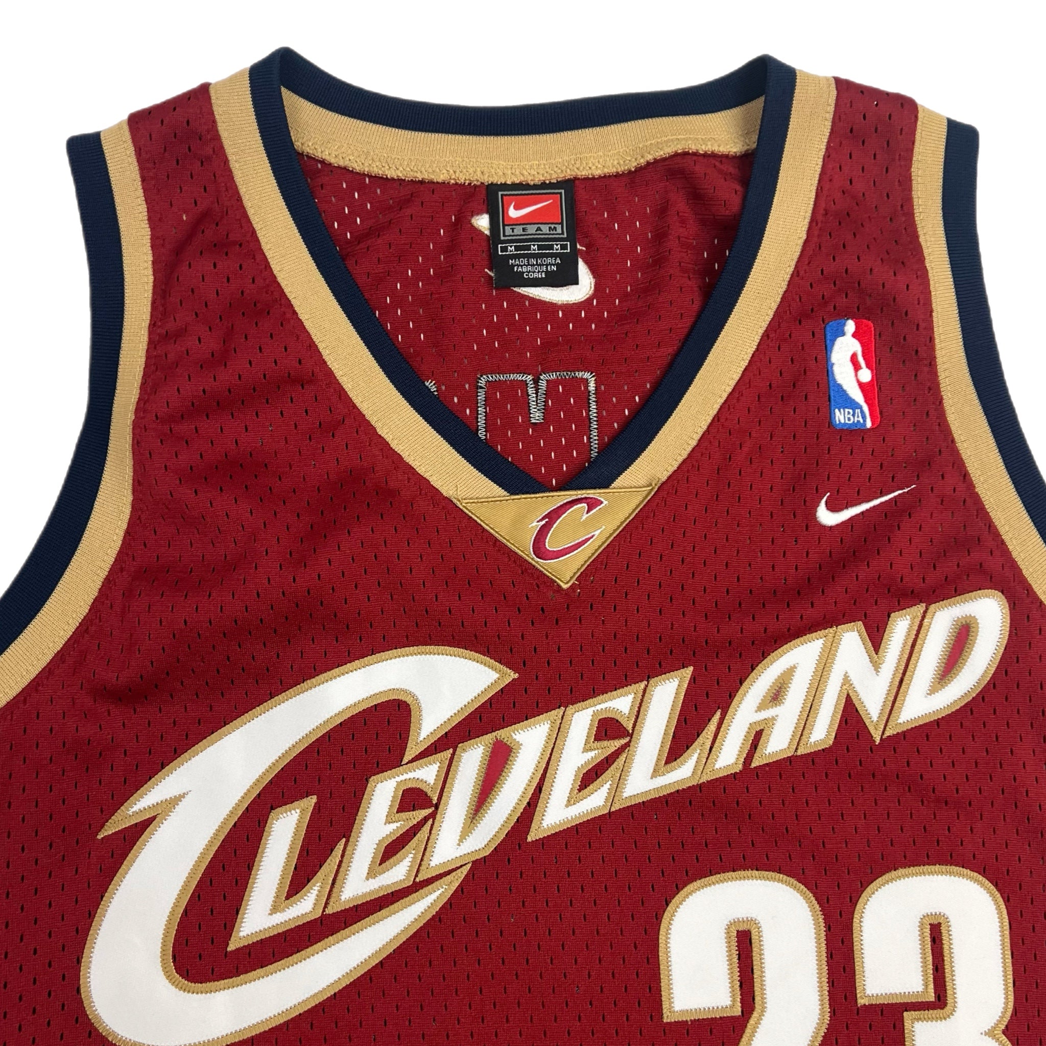 Vintage Clevland Cavaliers Team Nike LeBron James Jersey