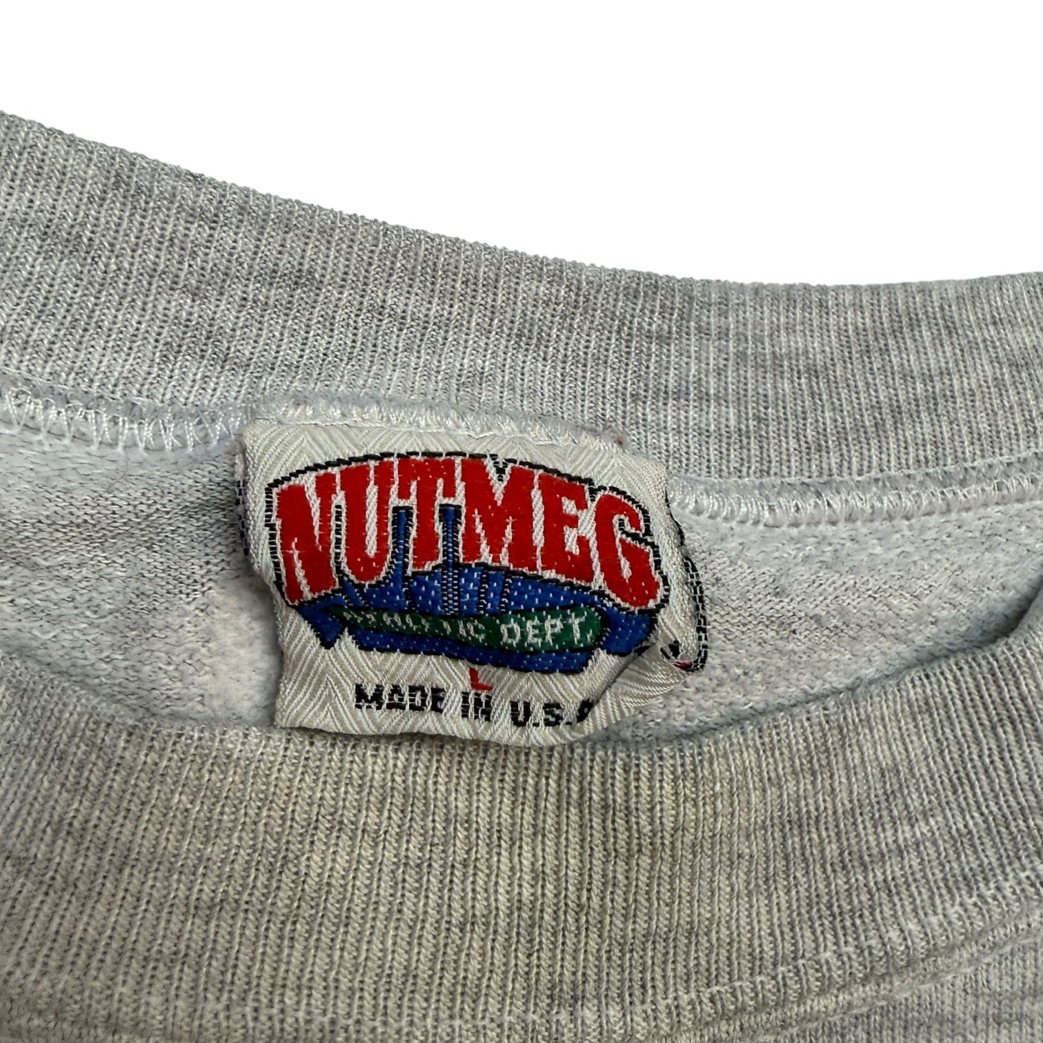 Vintage Miami Hurricanes Crewneck Grey