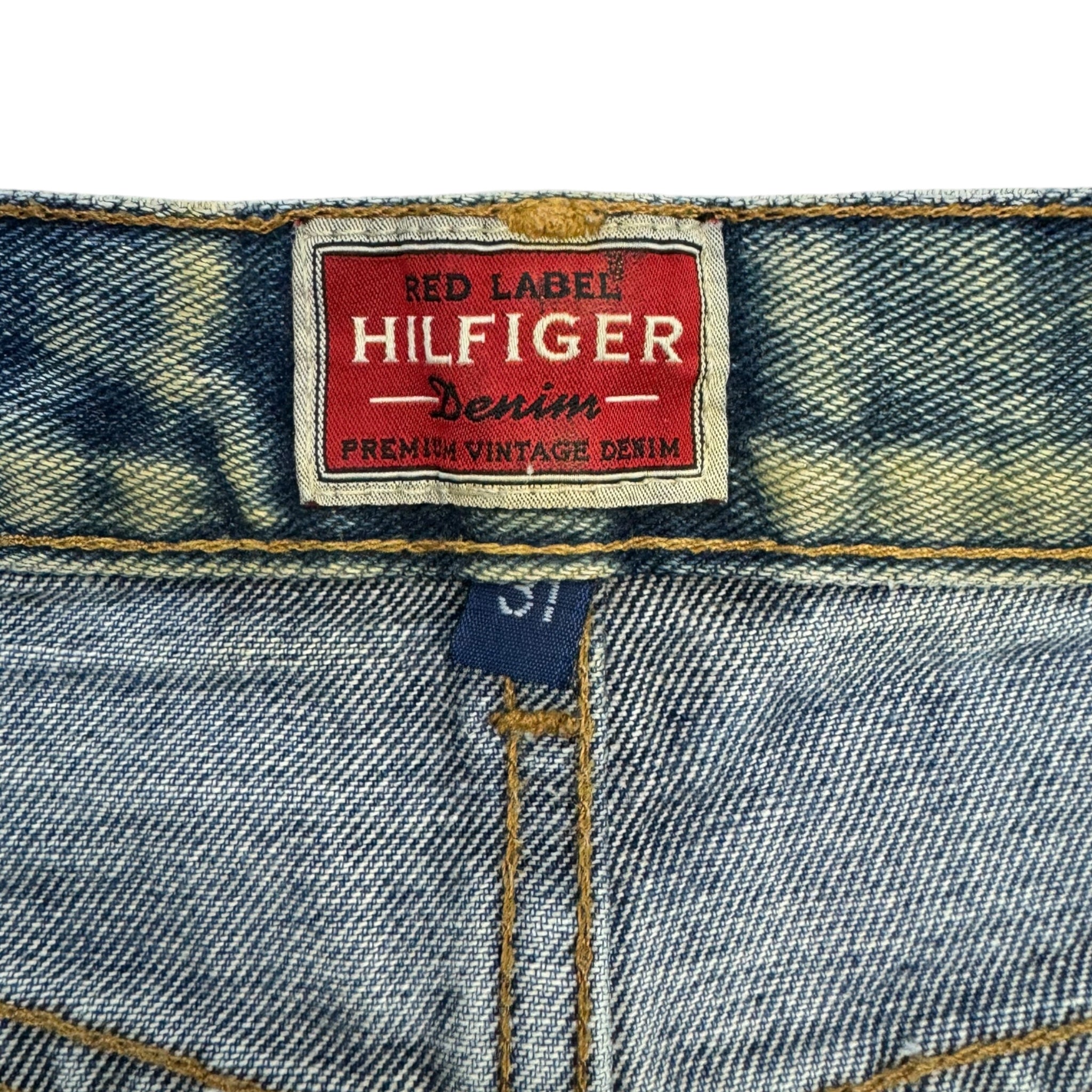 Vintage Tommy Hilfiger Light Wash Denim Shorts