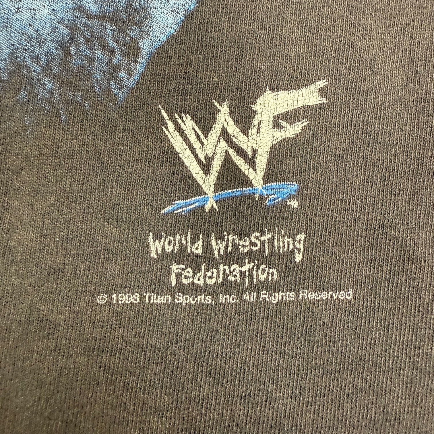 1993 WWF Stone Cold Steve Austin ‘Anything Can Happen’ Tee Black