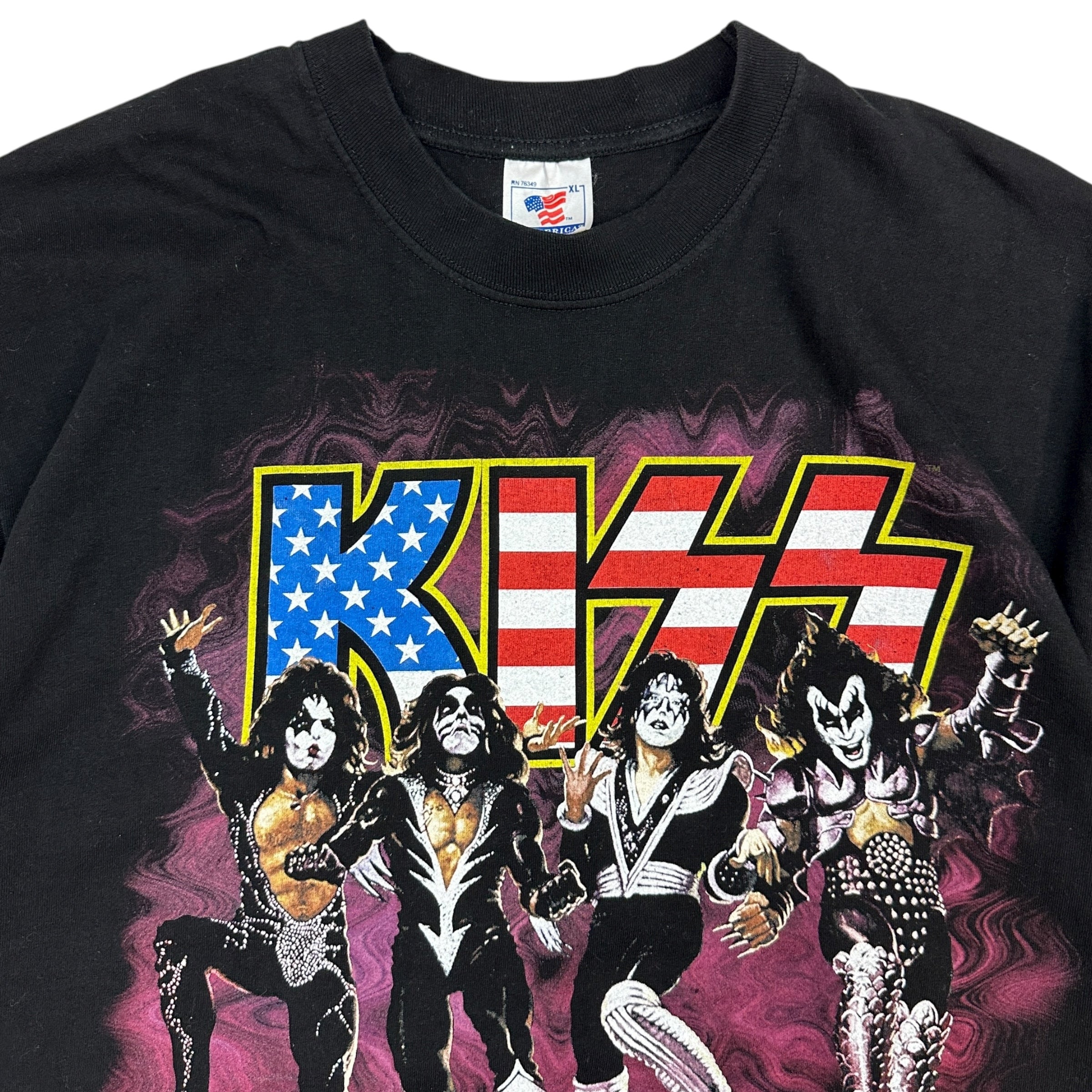 1997 Kiss Alive World Wide Tour Tee