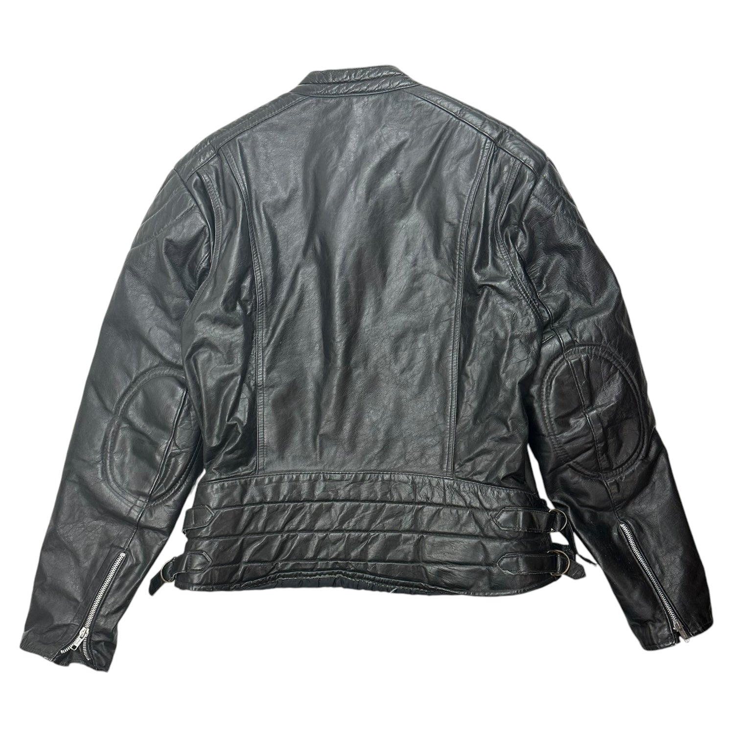 Vintage Women’s Leather Rider Jacket Black