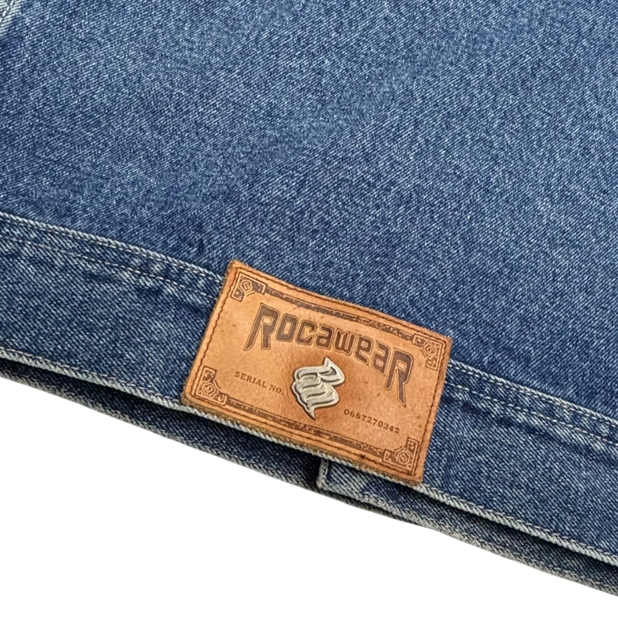 Vintage Rocawear Medium Wash Denim Jacket