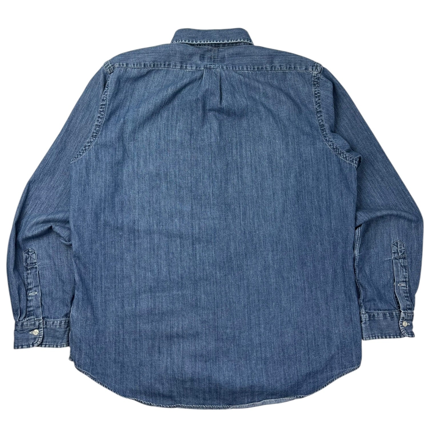 Vintage Ralph Lauren Cotton Denim Button-Up