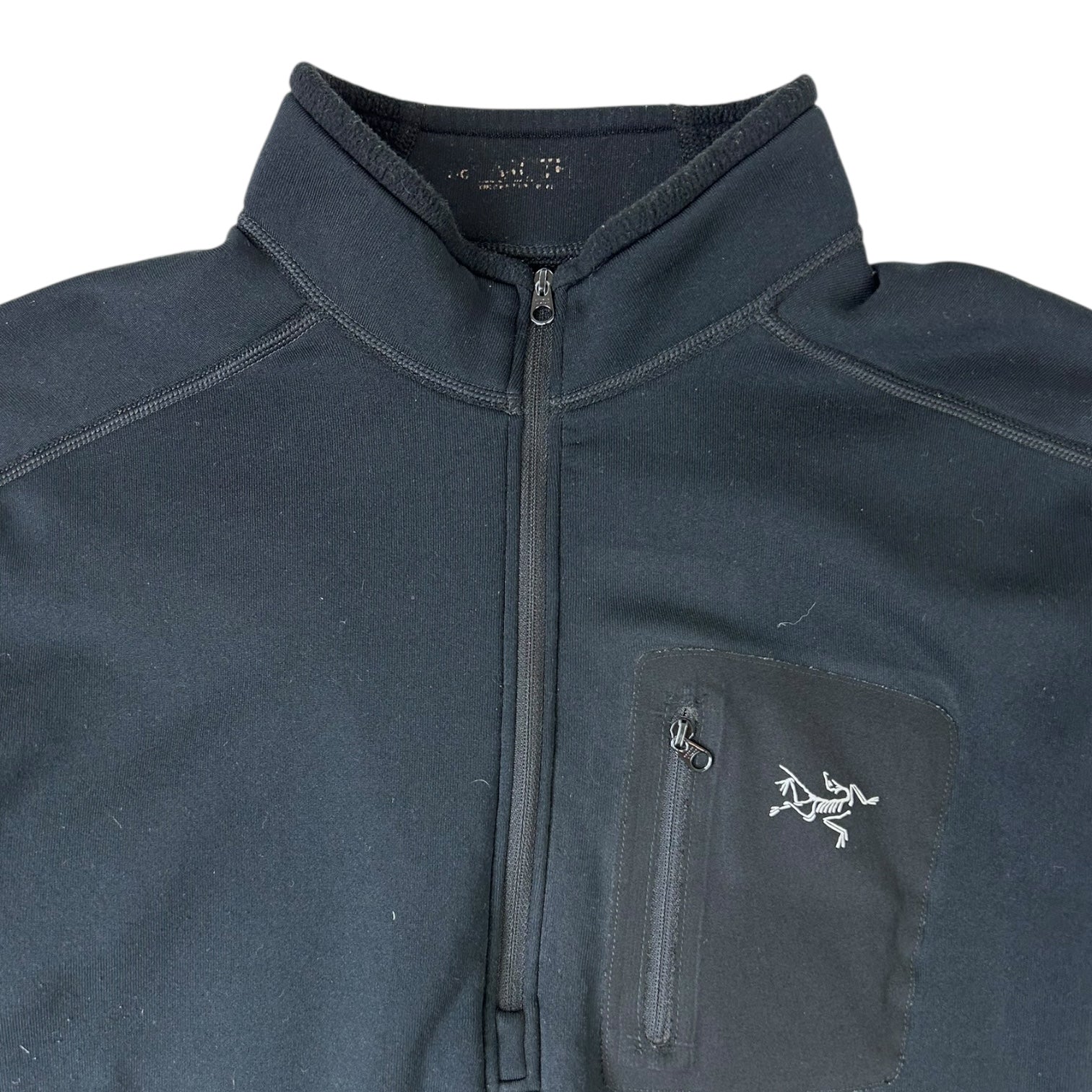 Arc’teryx Rho 1/4 Zip Neck Black