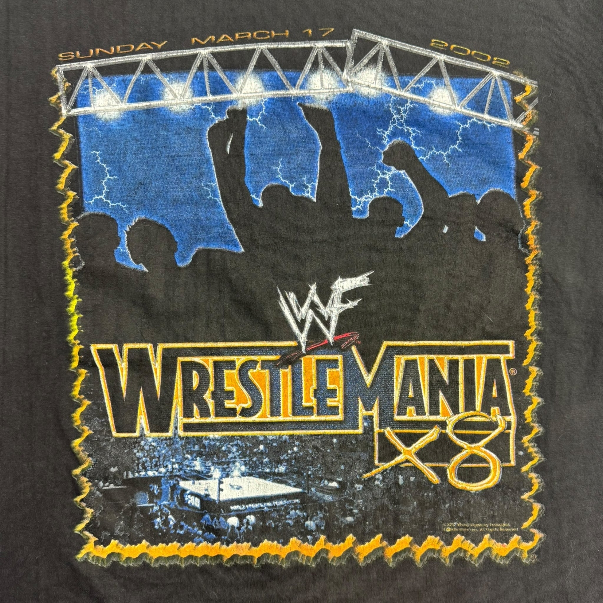 2002 Wrestlemania Promo WWF T-Shirt
