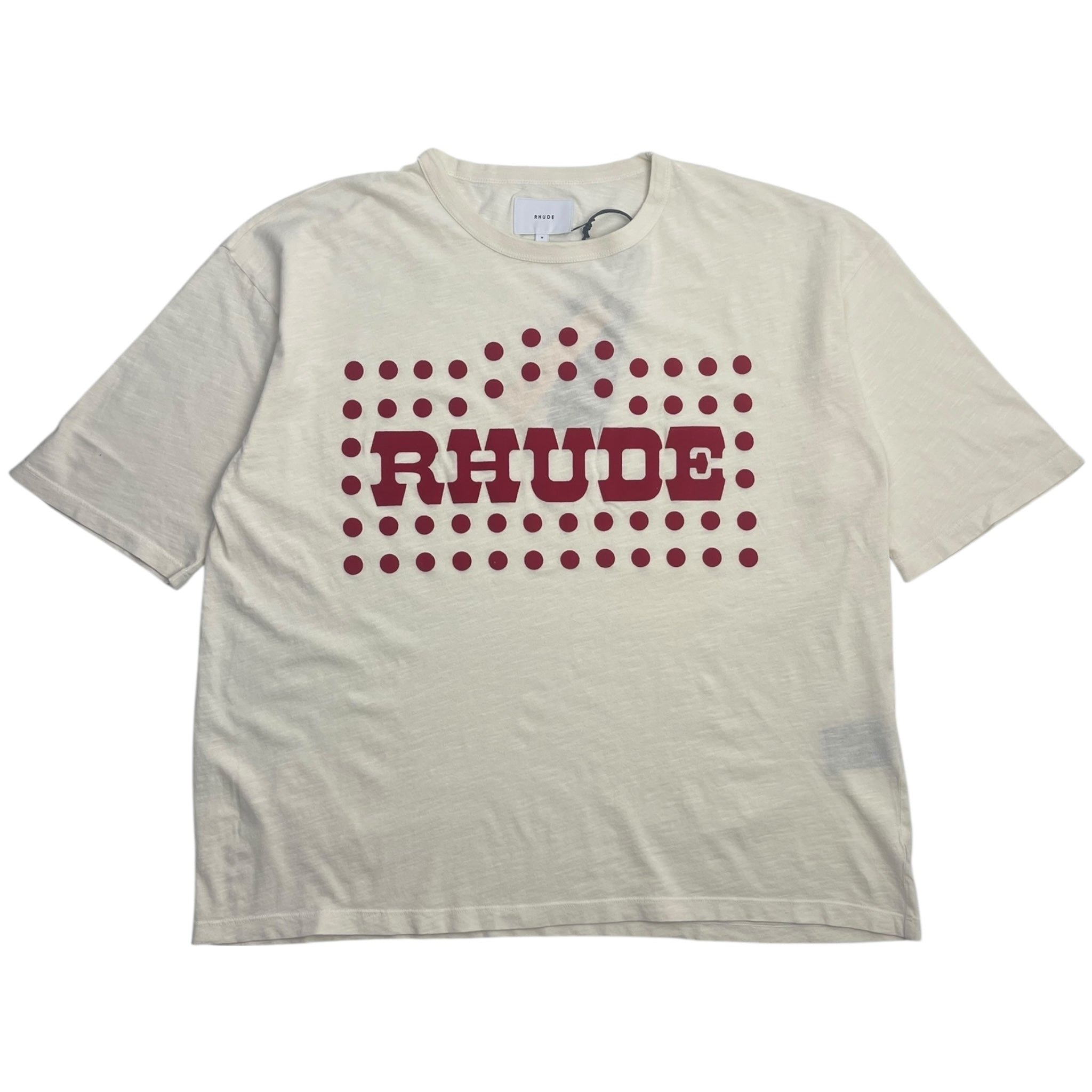 Rhude Flocked Burnout T-Shirt