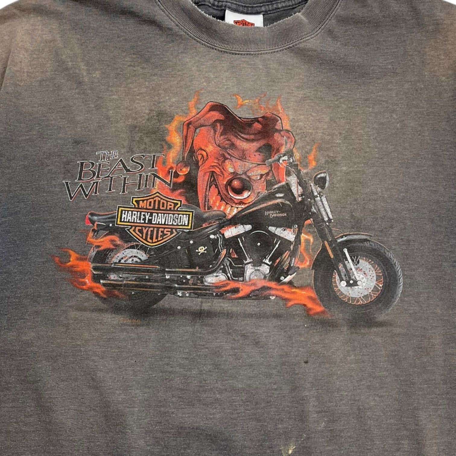 Harley Davidson The Beast Within Clown T-Shirt