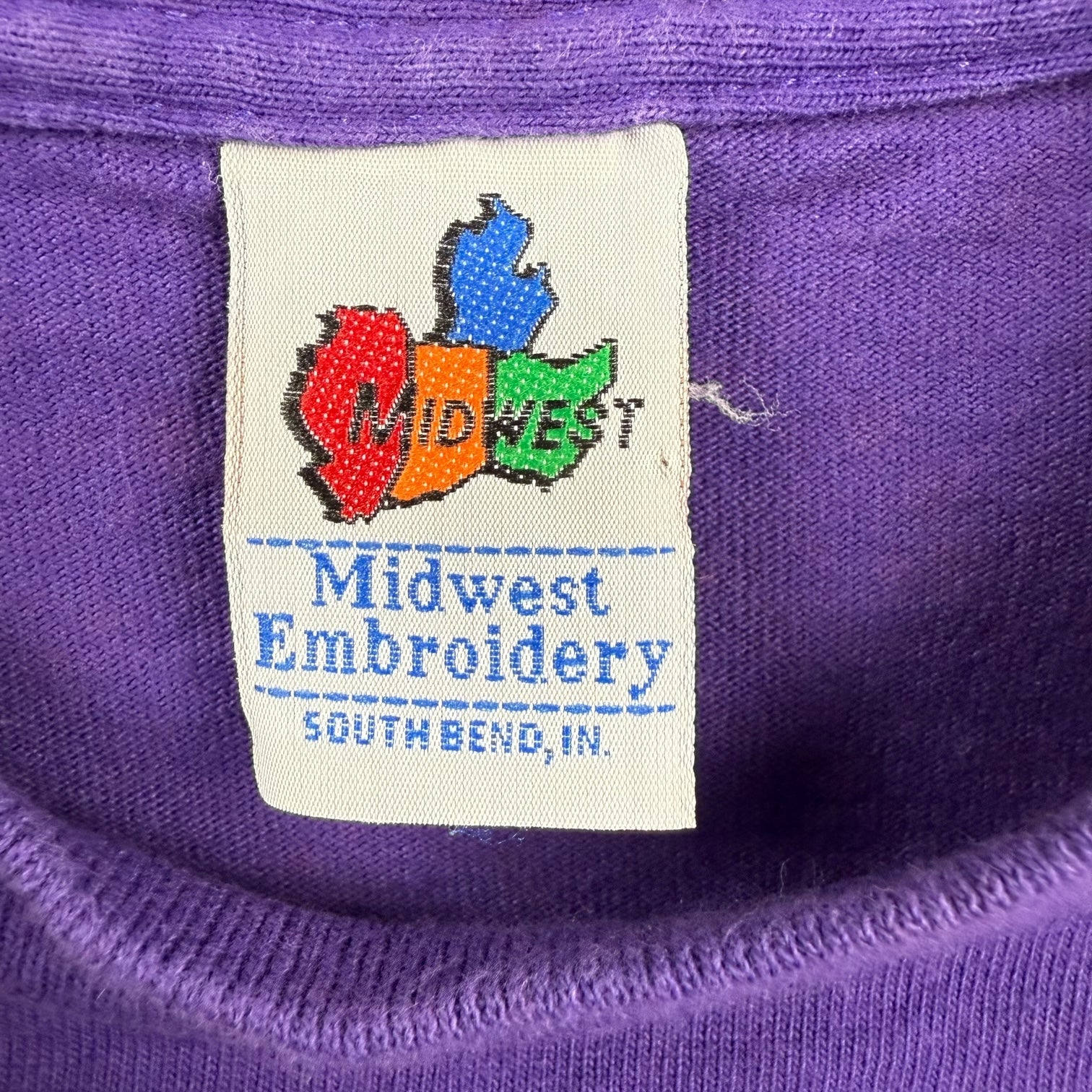 1996 Northwestern Wildcats Rose Bowl Tee Purple