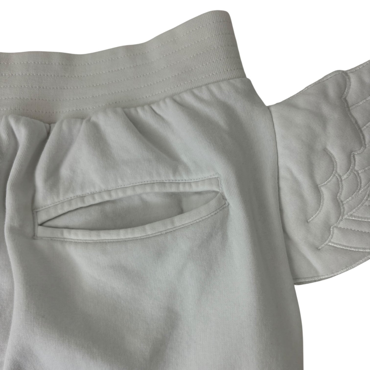 Jeremy Scott x Adidas Angel Wing Sweatpant White